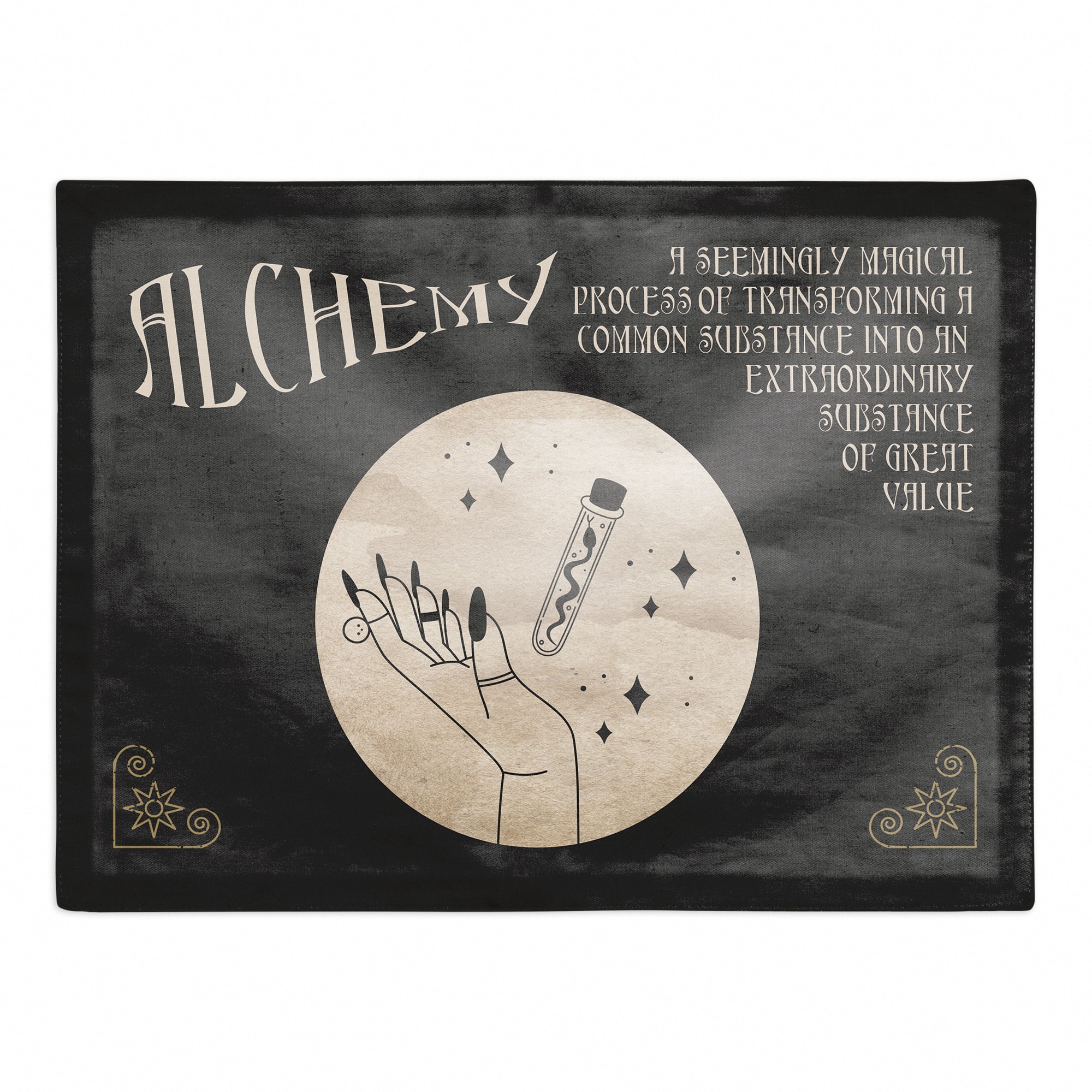 Alchemy Hand 6 18&#x22; x 14&#x22; Poly Twill Placemat