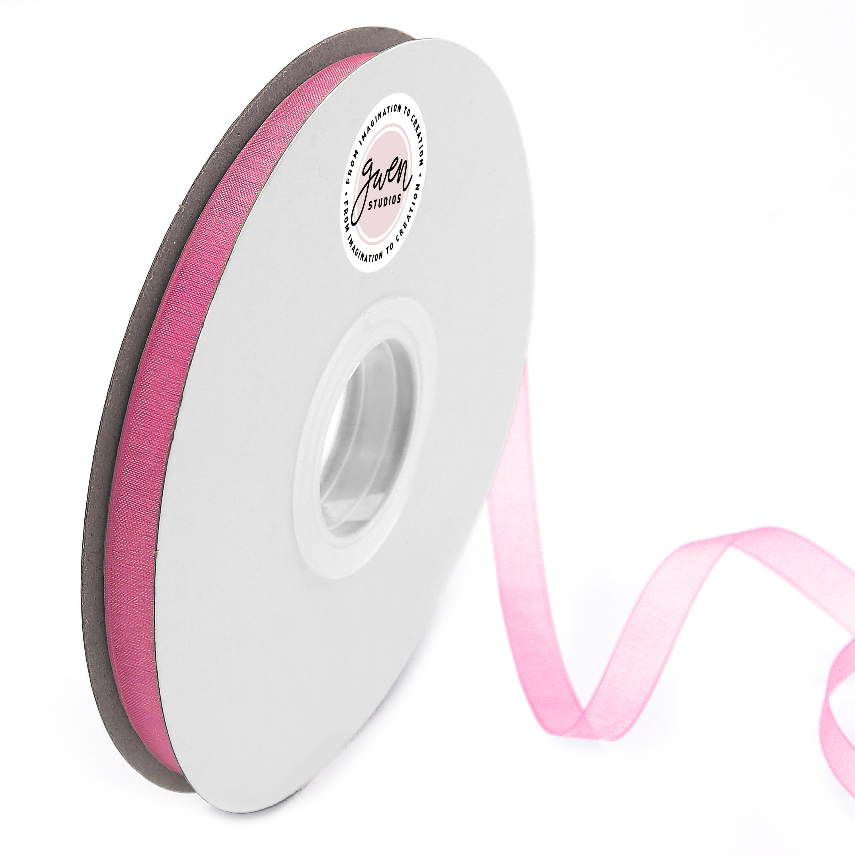 Gwen Studios Solid Grosgrain Ribbon in Pink | 5/8 x 100yd | Michaels