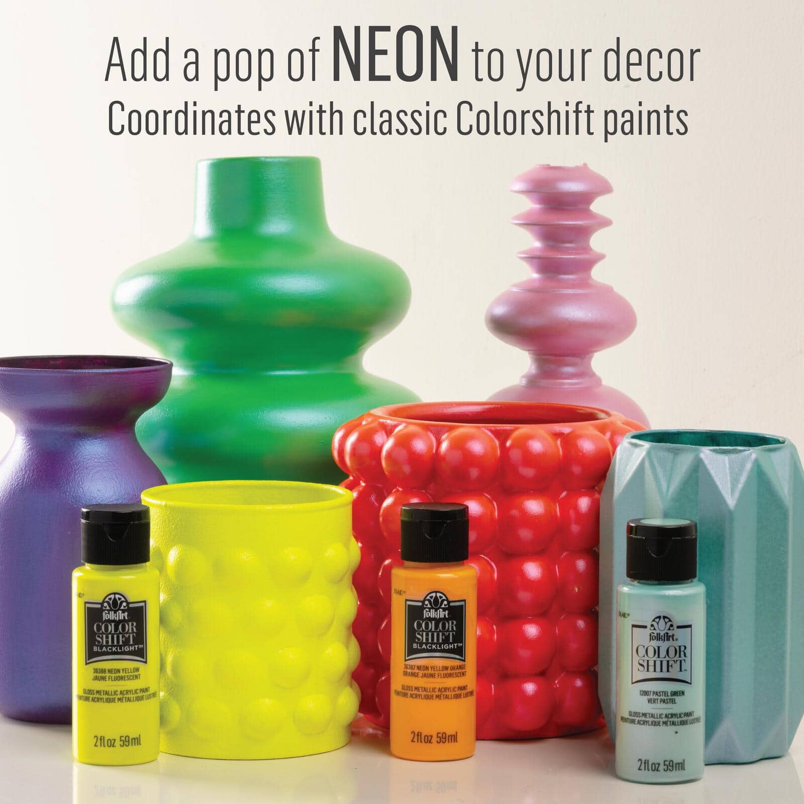 FolkArt &#xAE; Color Shift Blacklight&#x2122; Acrylic Paint