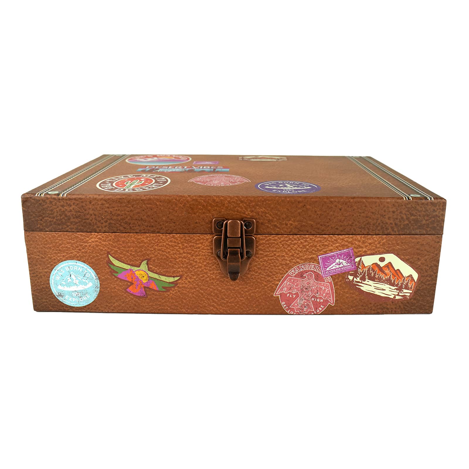 16&#x22; Decorative Vintage-Inspired Desert Suitcase by Ashland&#xAE;