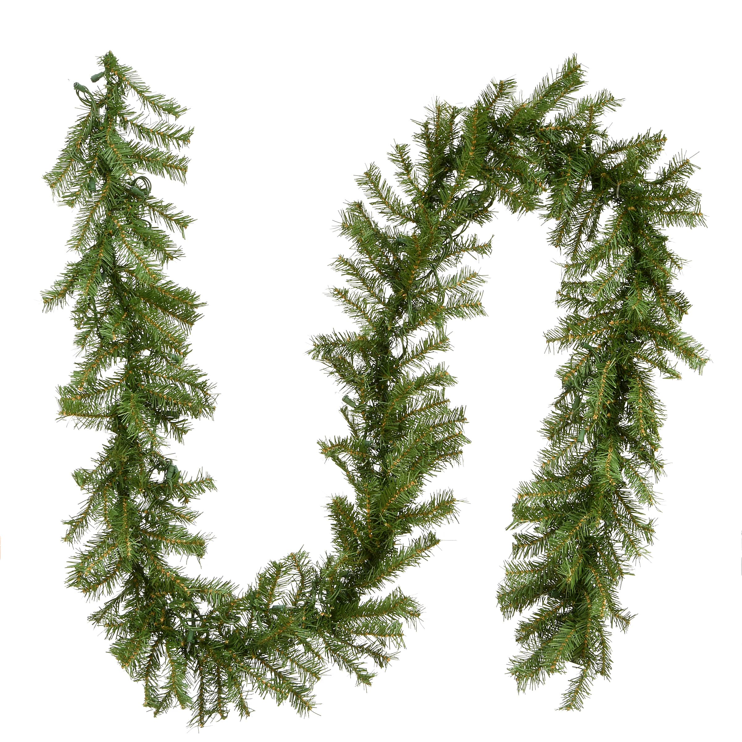 9ft. Pre-Lit Clear Lights Norwood Fir Garland