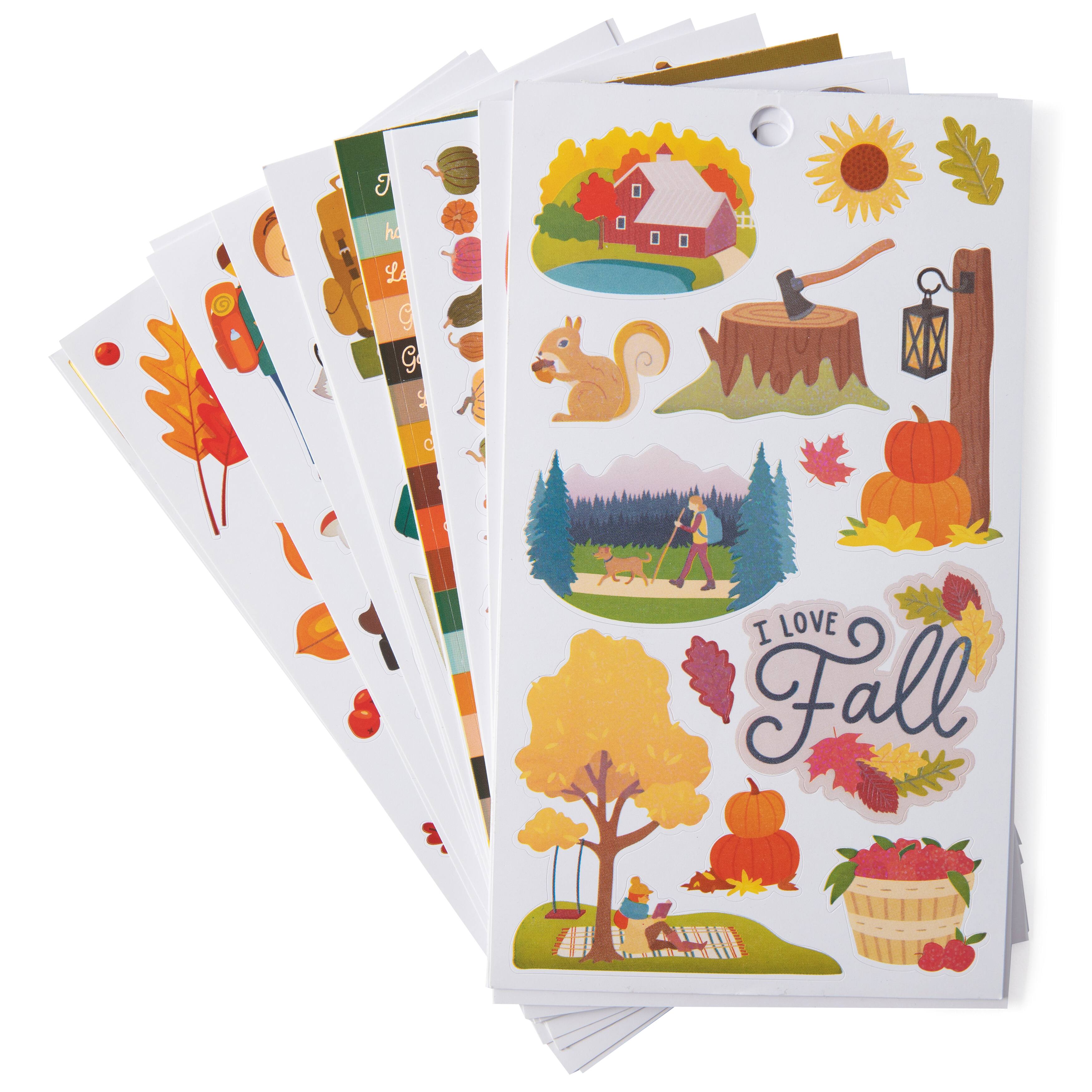 12 Pack: Fall Stickers by Recollections&#x2122;