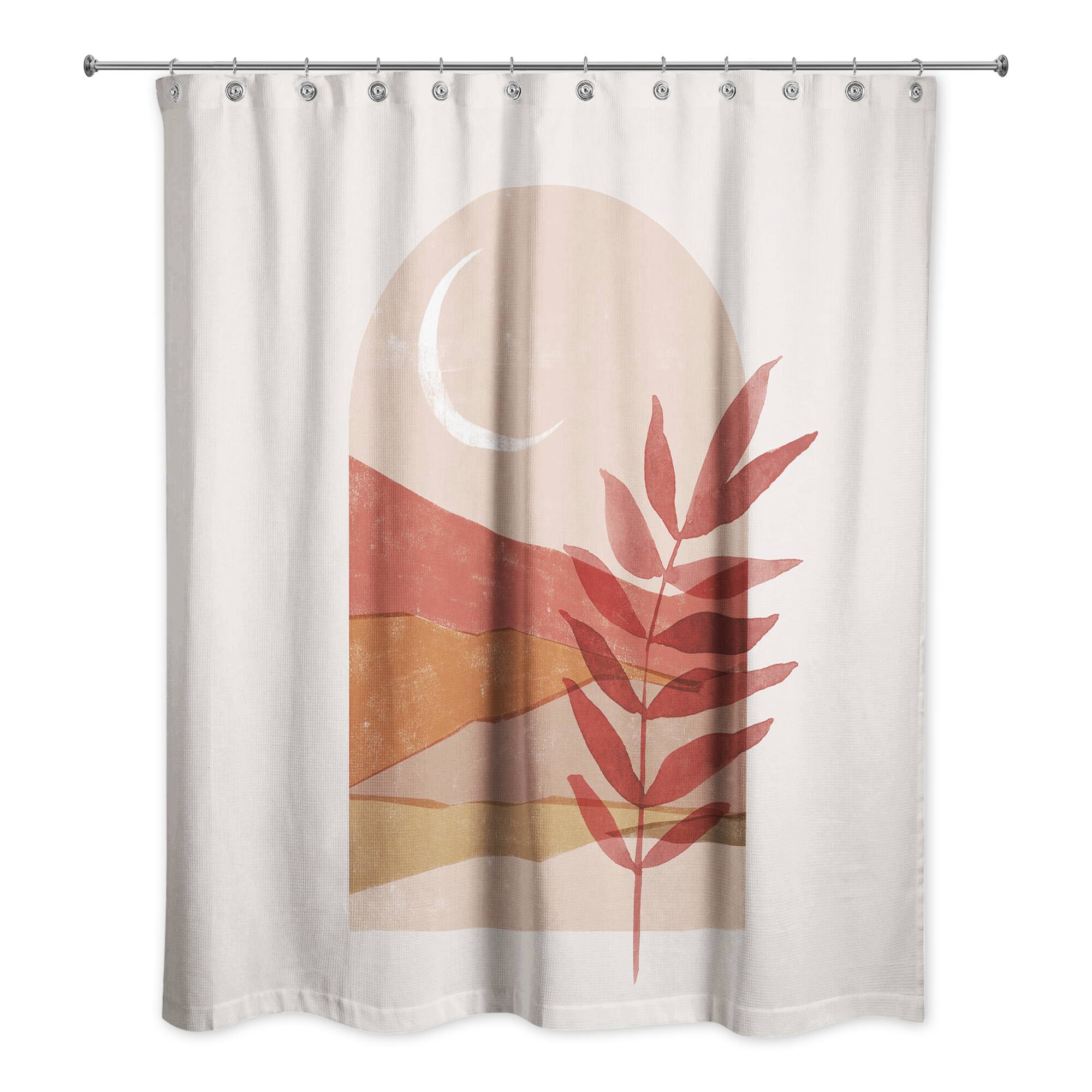 Warm Picture Window Shower Curtain