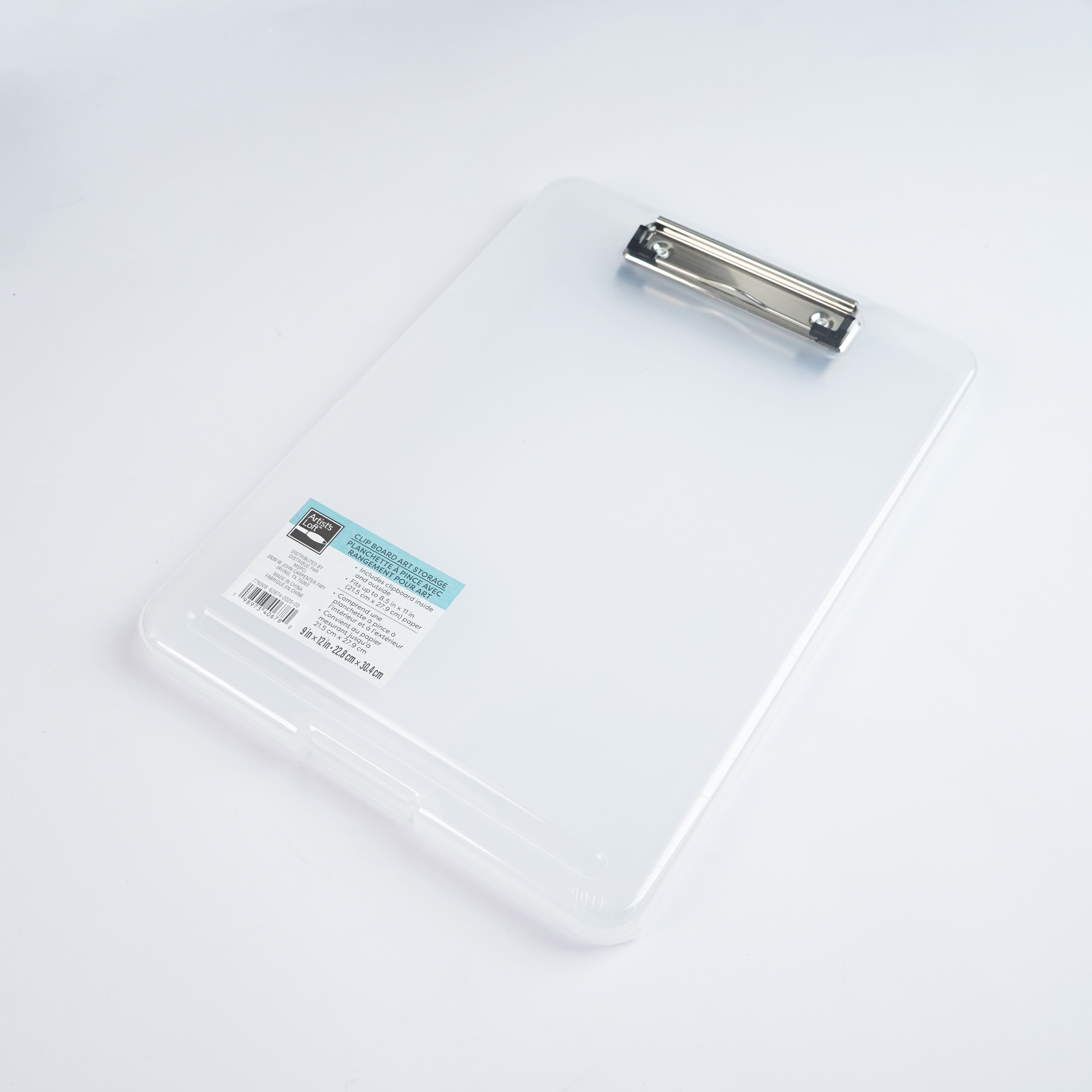 9&#x22; x 12&#x22; Clip Board Art Storage by Artist&#x27;s Loft&#x2122;