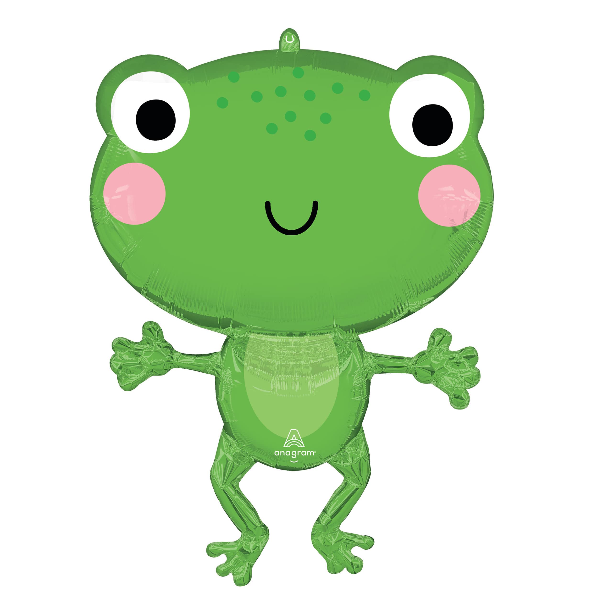 SuperShape 29&#x22; Happy Frog Foil Balloon
