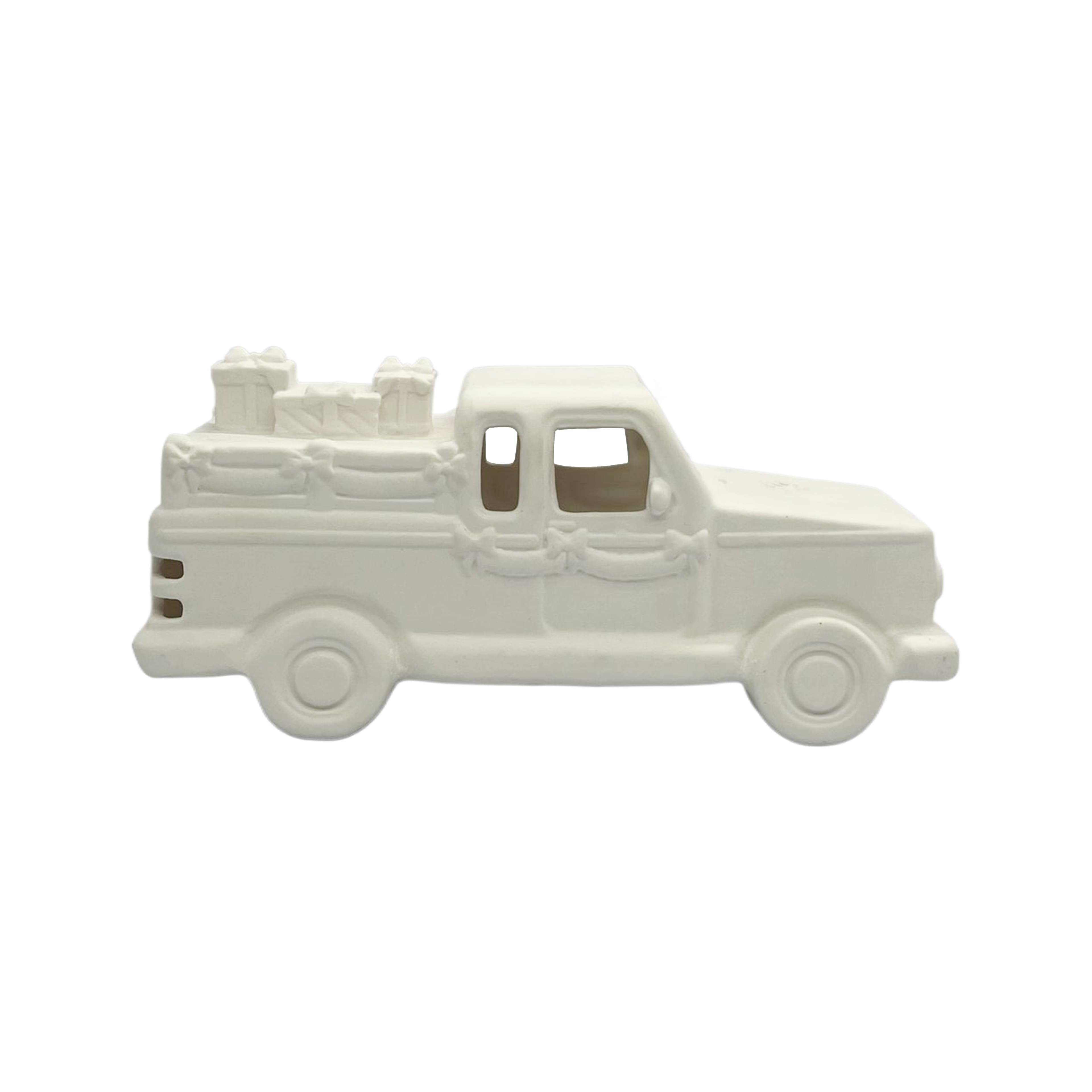 9.5&#x22; LED DIY Ceramic Farm Truck D&#xE9;cor by Make Market&#xAE;