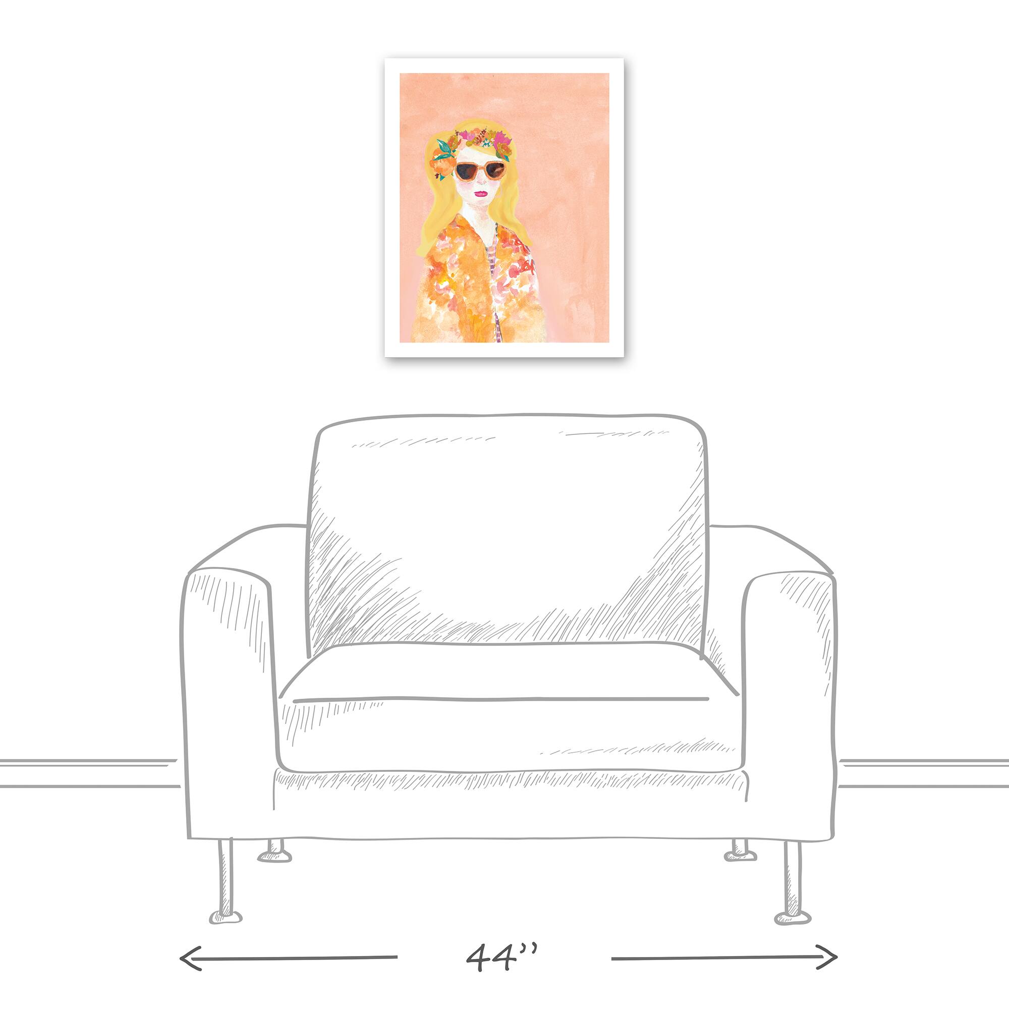 Watercolor Woman Canvas Wall Art