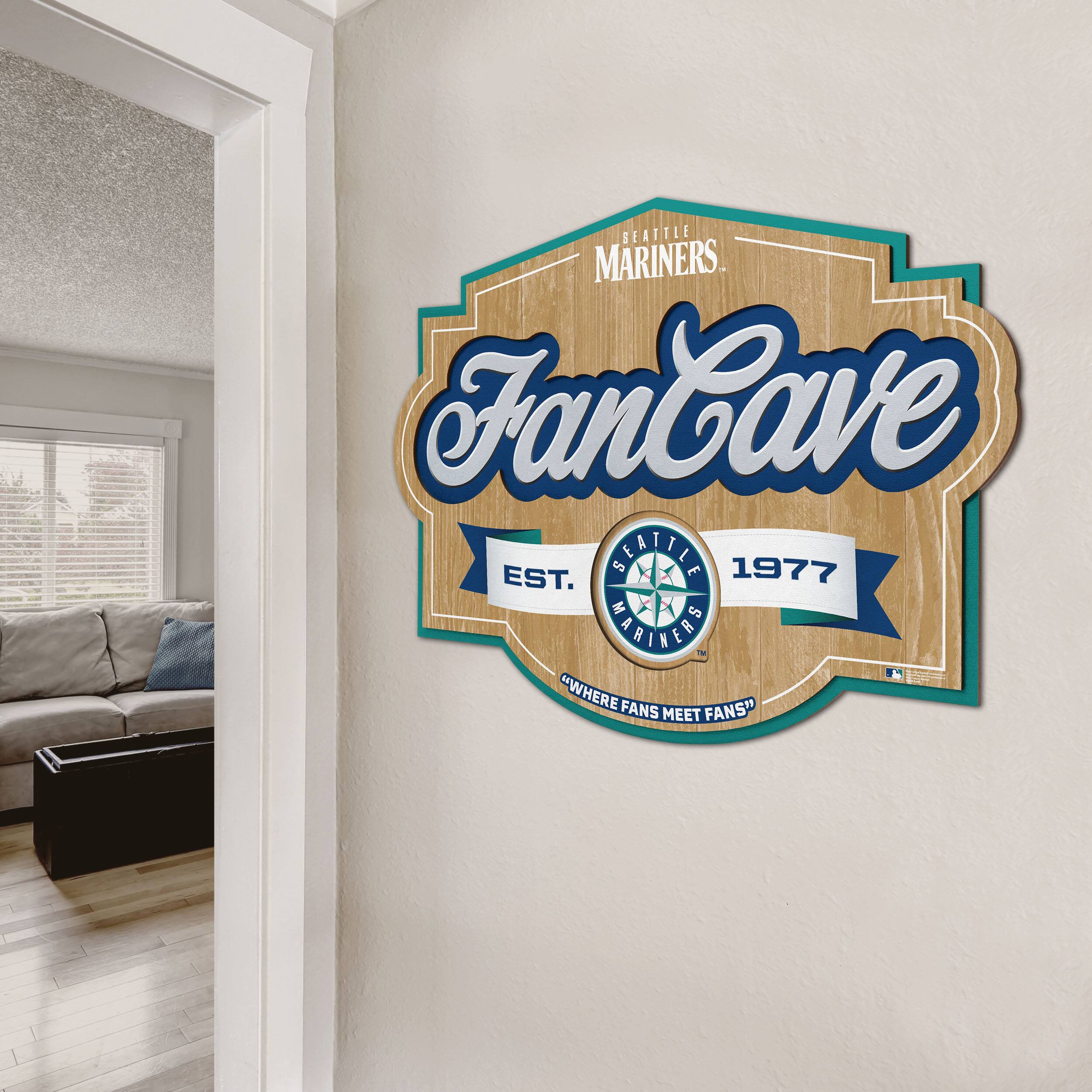 MLB Fan Cave Sign