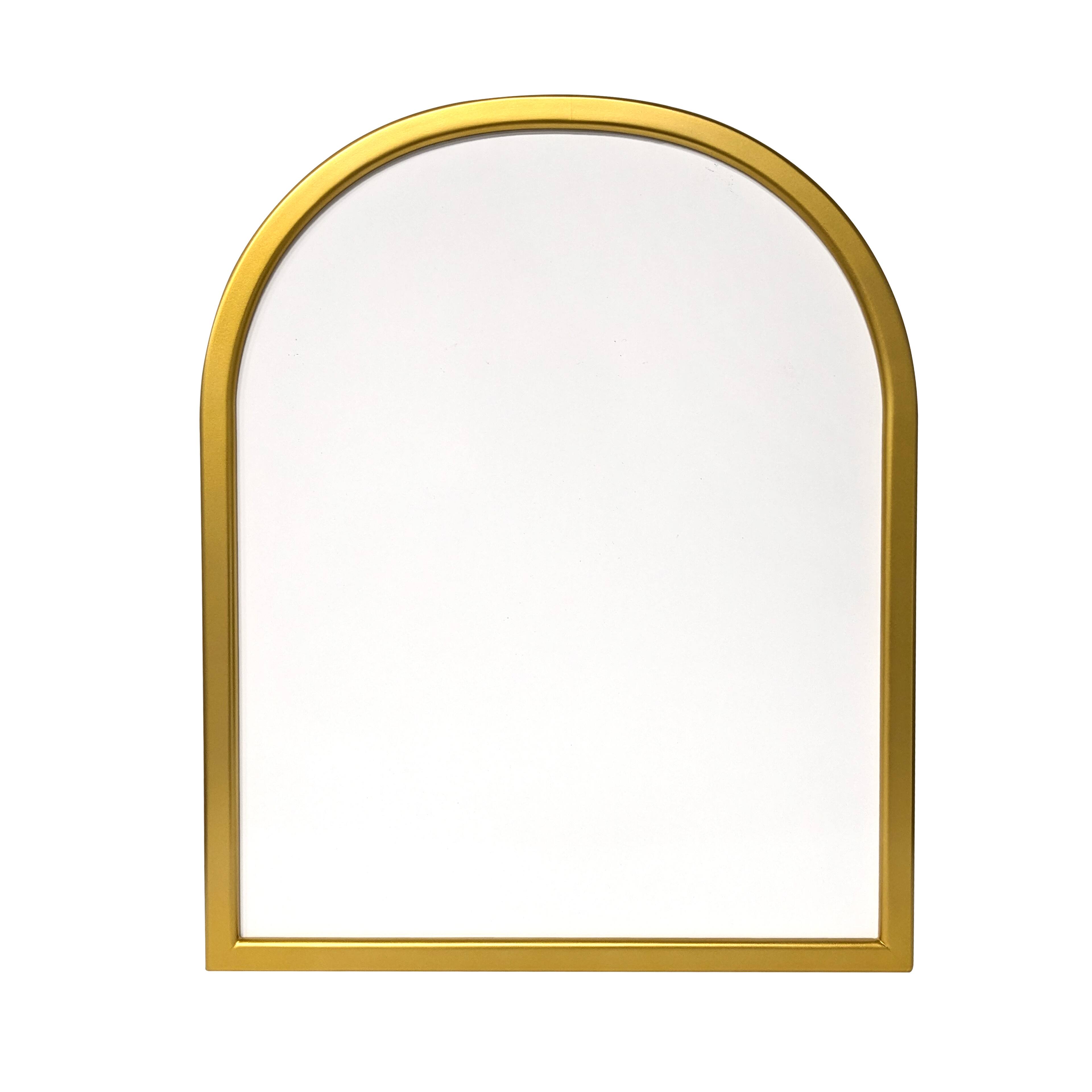 20" Gold Arch Dry Erase Board by Ashland®