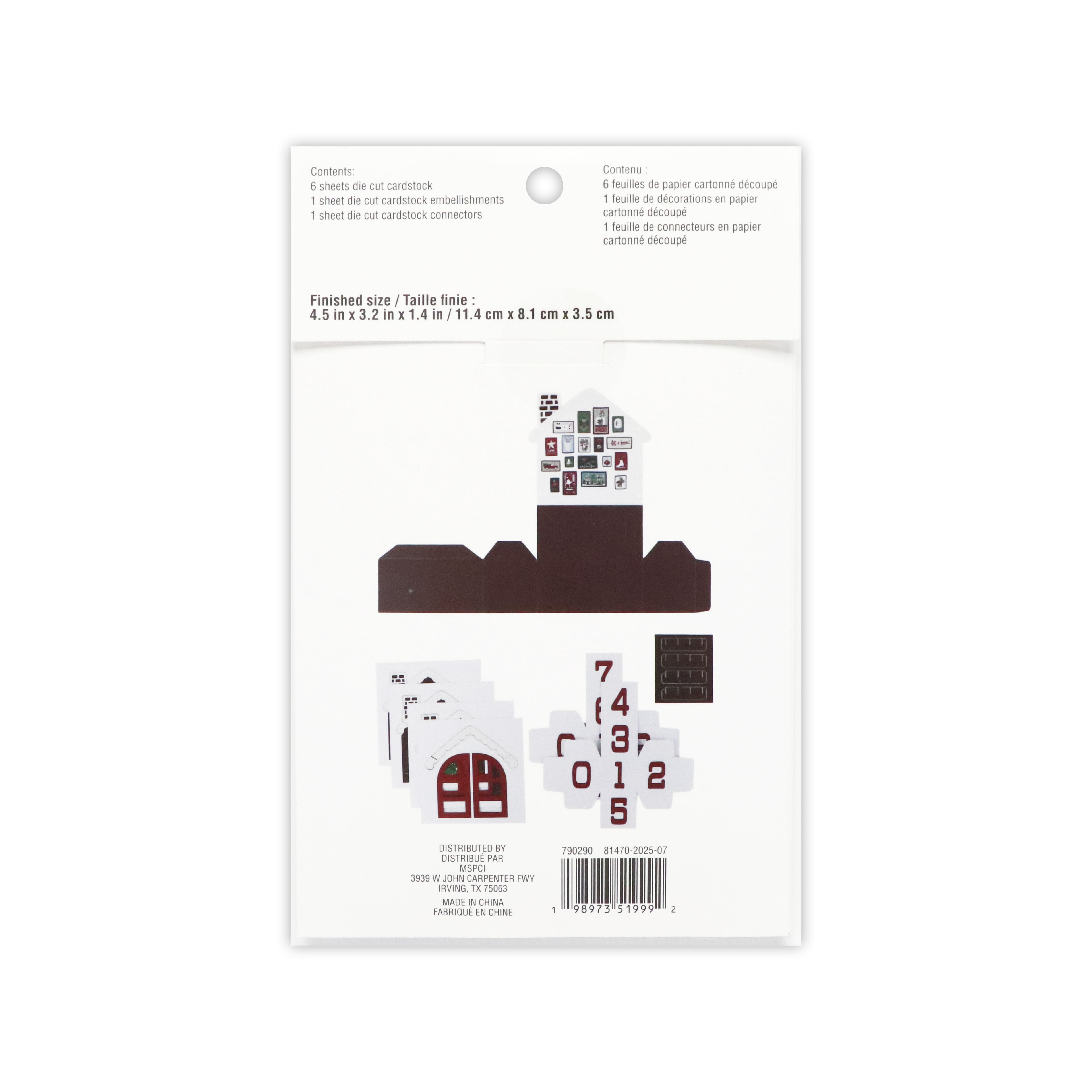 Advent Calendar Paper Diorama Kit by Recollections&#x2122;