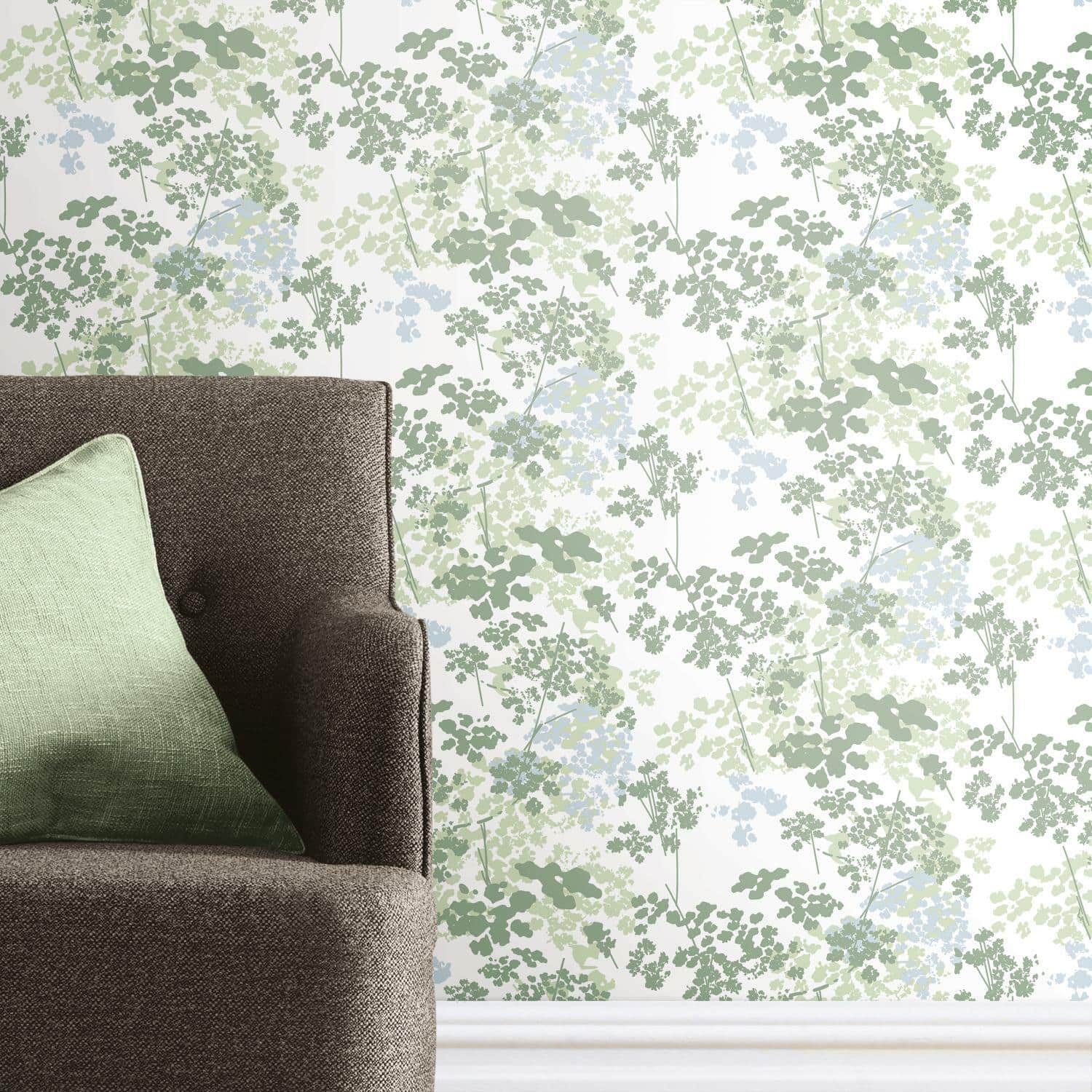RoomMates Queen Anne's Lace Peel & Stick Wallpaper