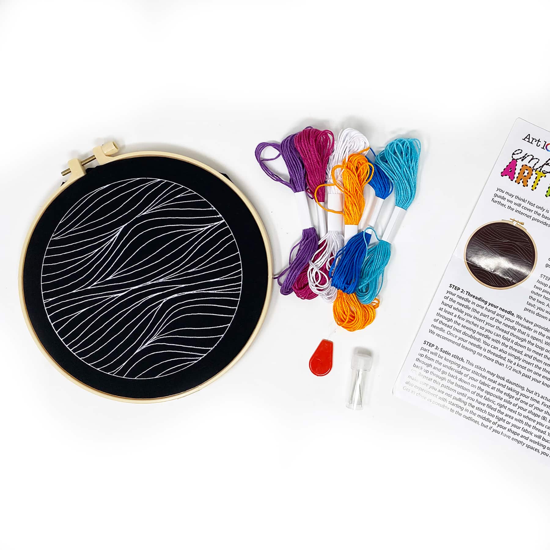 Art 101 Embroidery Art Kit