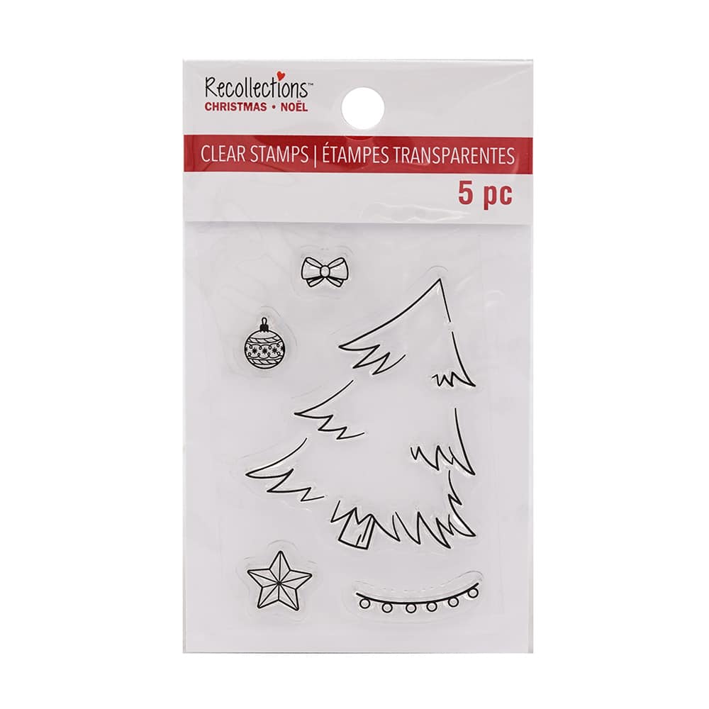 Christmas Tree Clear Stamp Set by Recollections&#x2122;