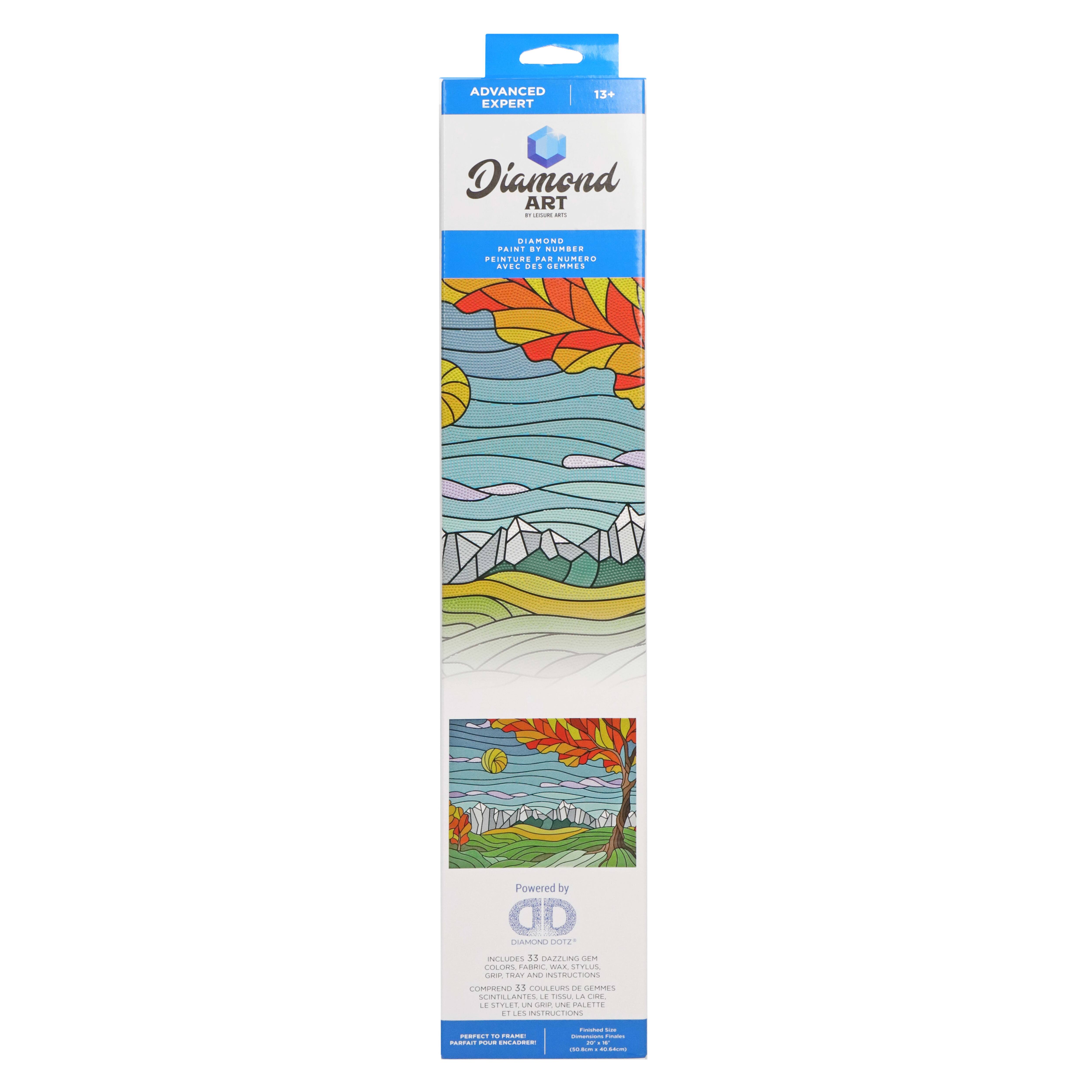 Diamond Art&#xAE; Stain Glass Vista Advanced Kit