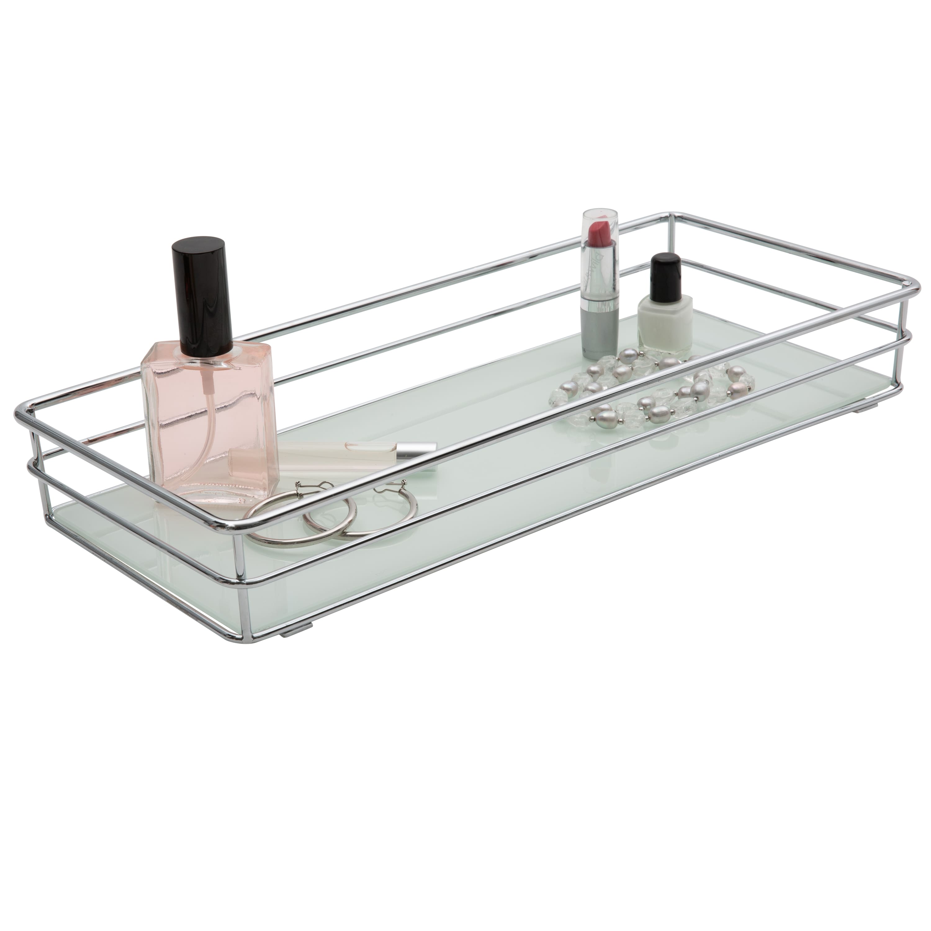 Elle D&#xE9;cor Limoges Collection Rectangular Vanity Tray