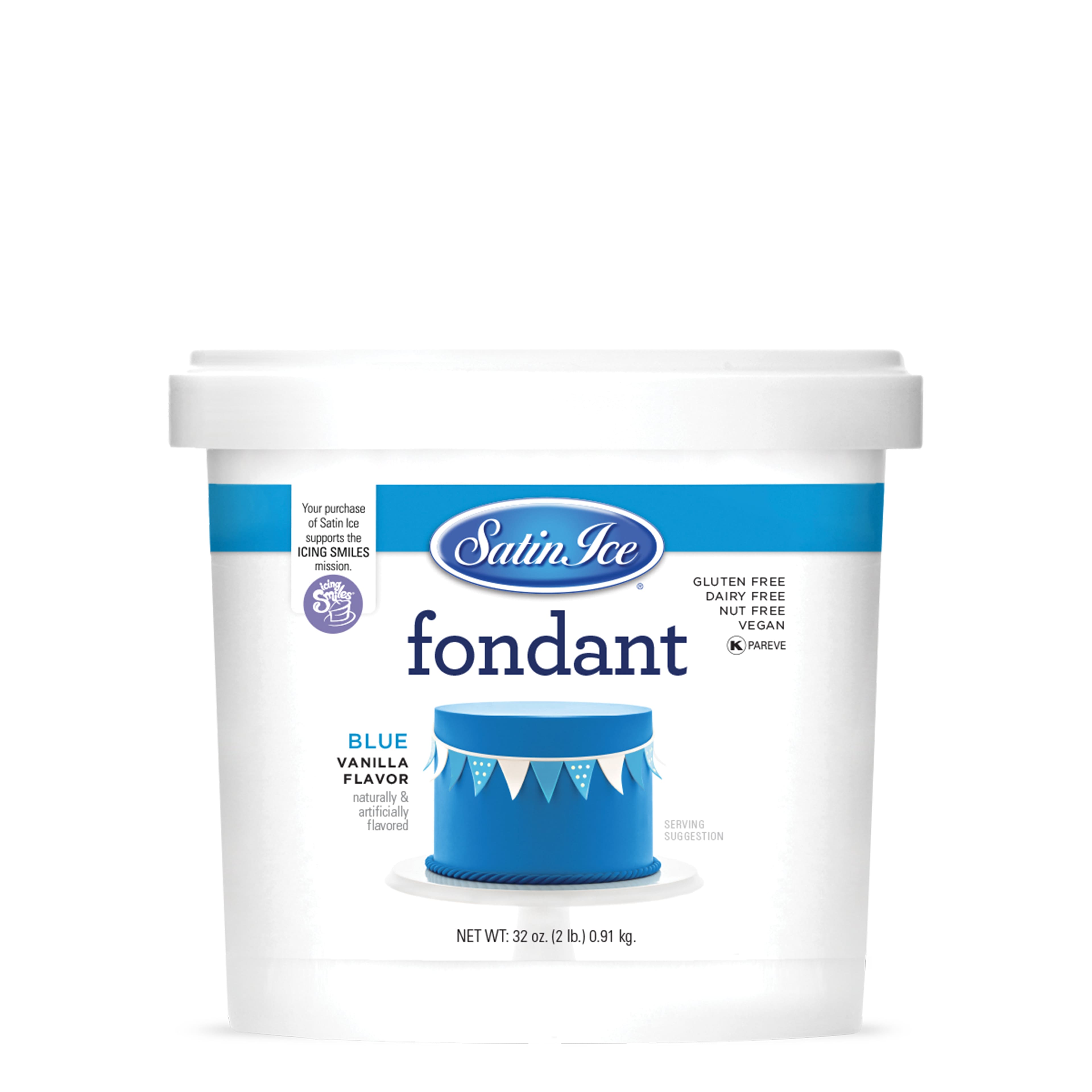 Satin Ice&#x2122; Professional&#x27;s Choice Fondant, 2lb.
