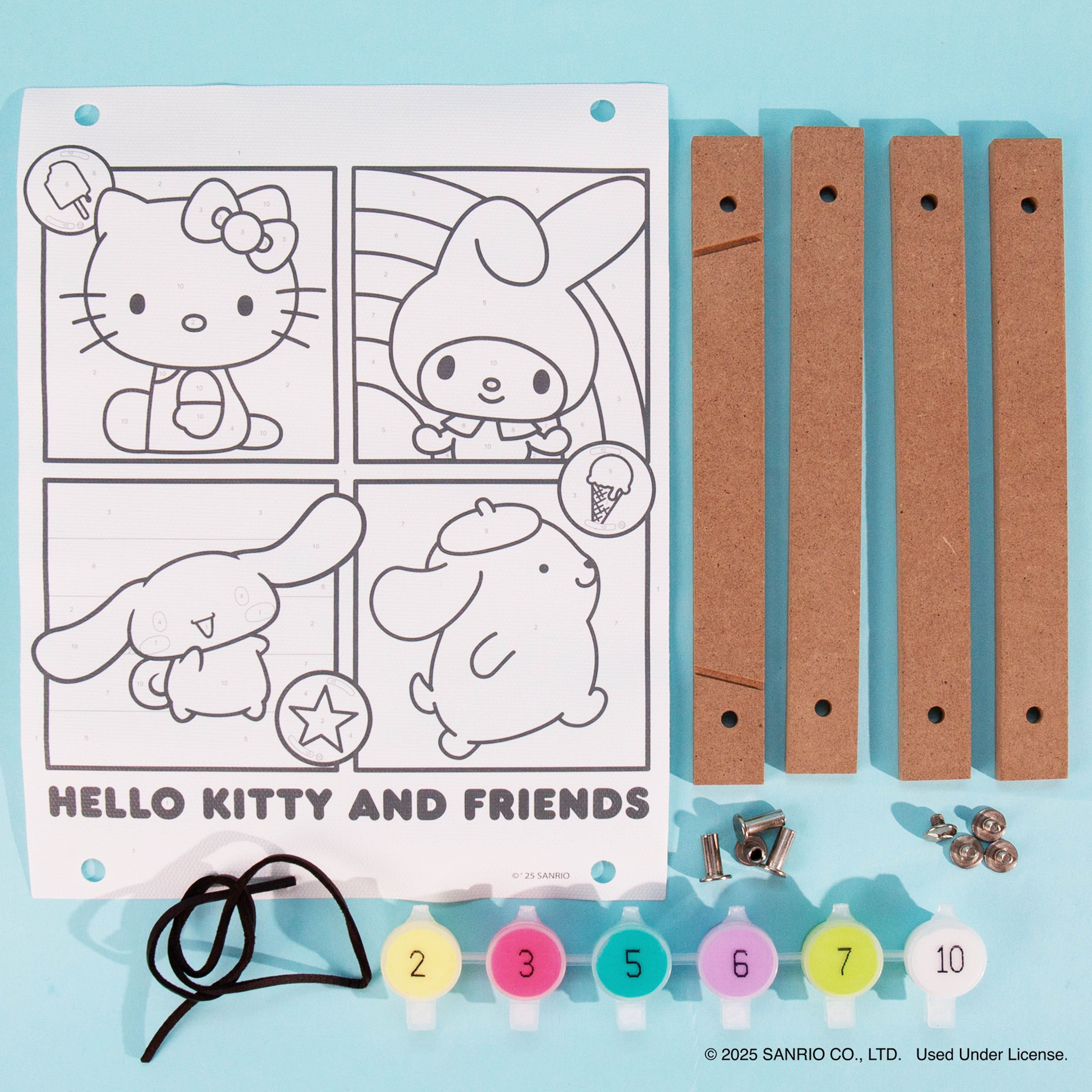 Hello Kitty® & Friends Paint by Number Kit