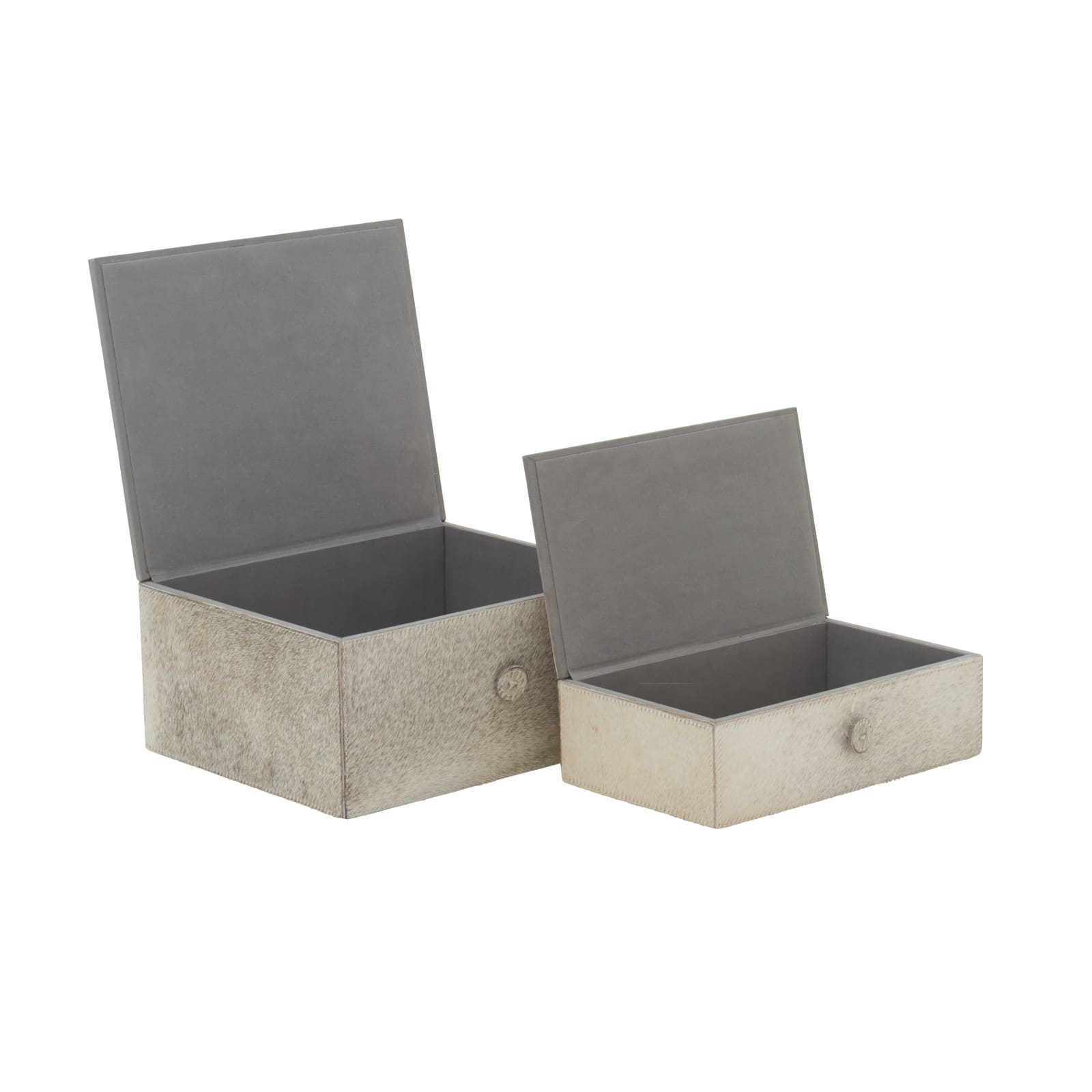 Gray Leather Natural Box Set, 10" & 11"