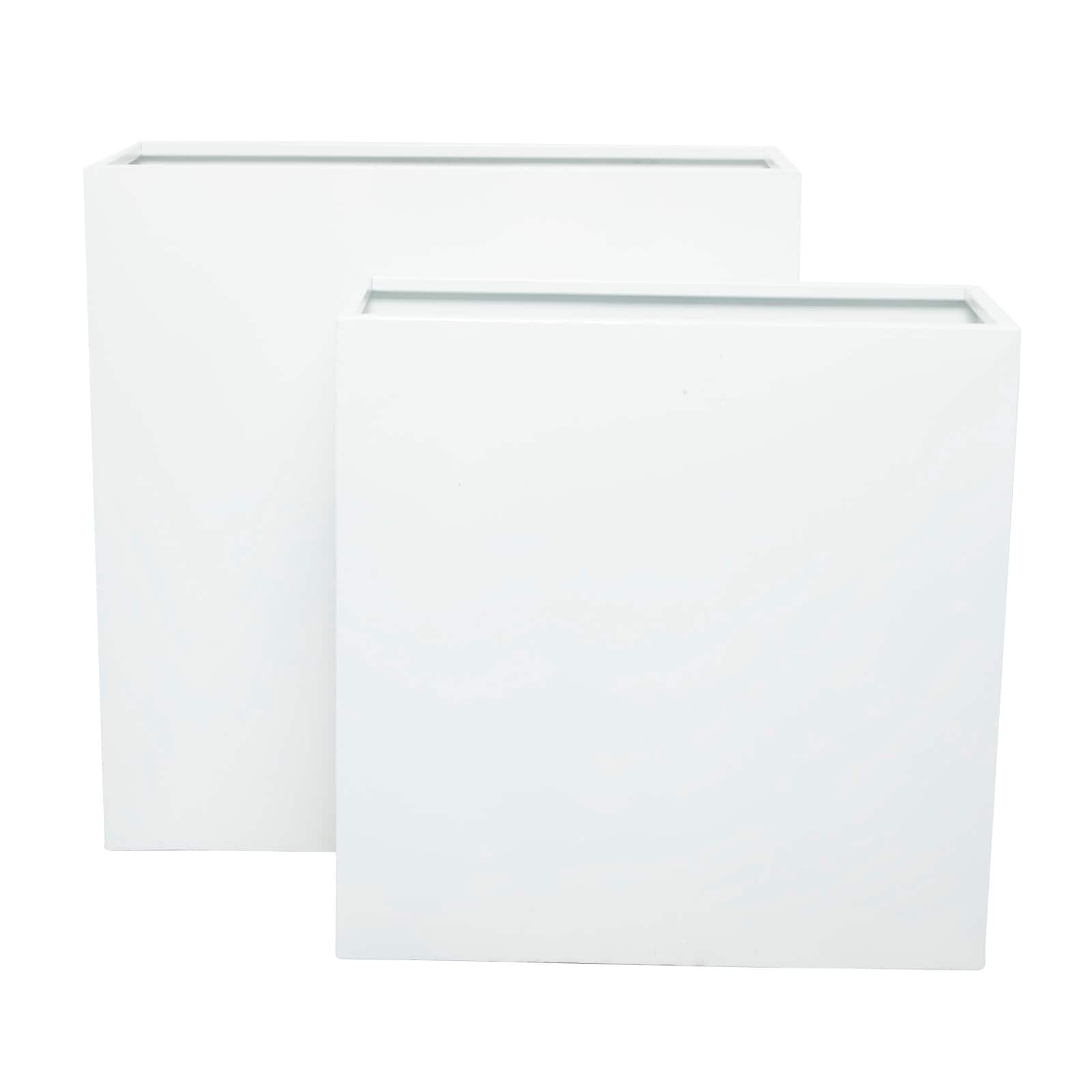 Modern Square Planter Set