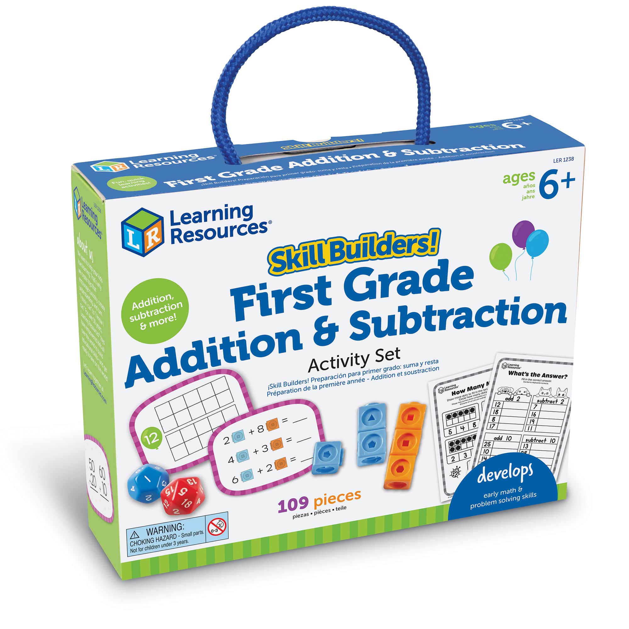 Learning Resources Skill Builders! 1st Grade Addition &#x26; Subtraction