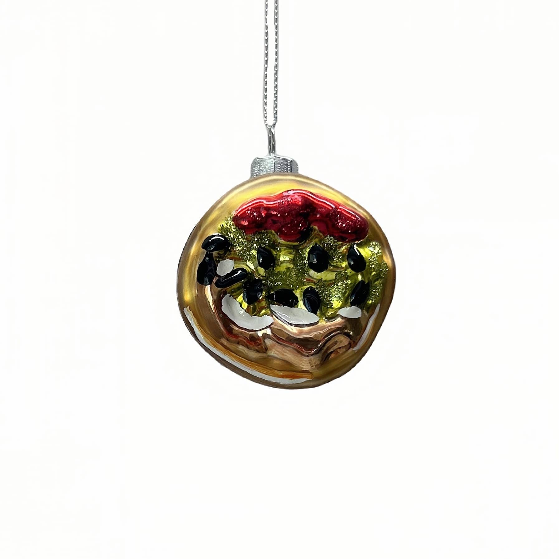 4&#x22; Wrapped Burrito Glass Ornament by Ashland&#xAE;