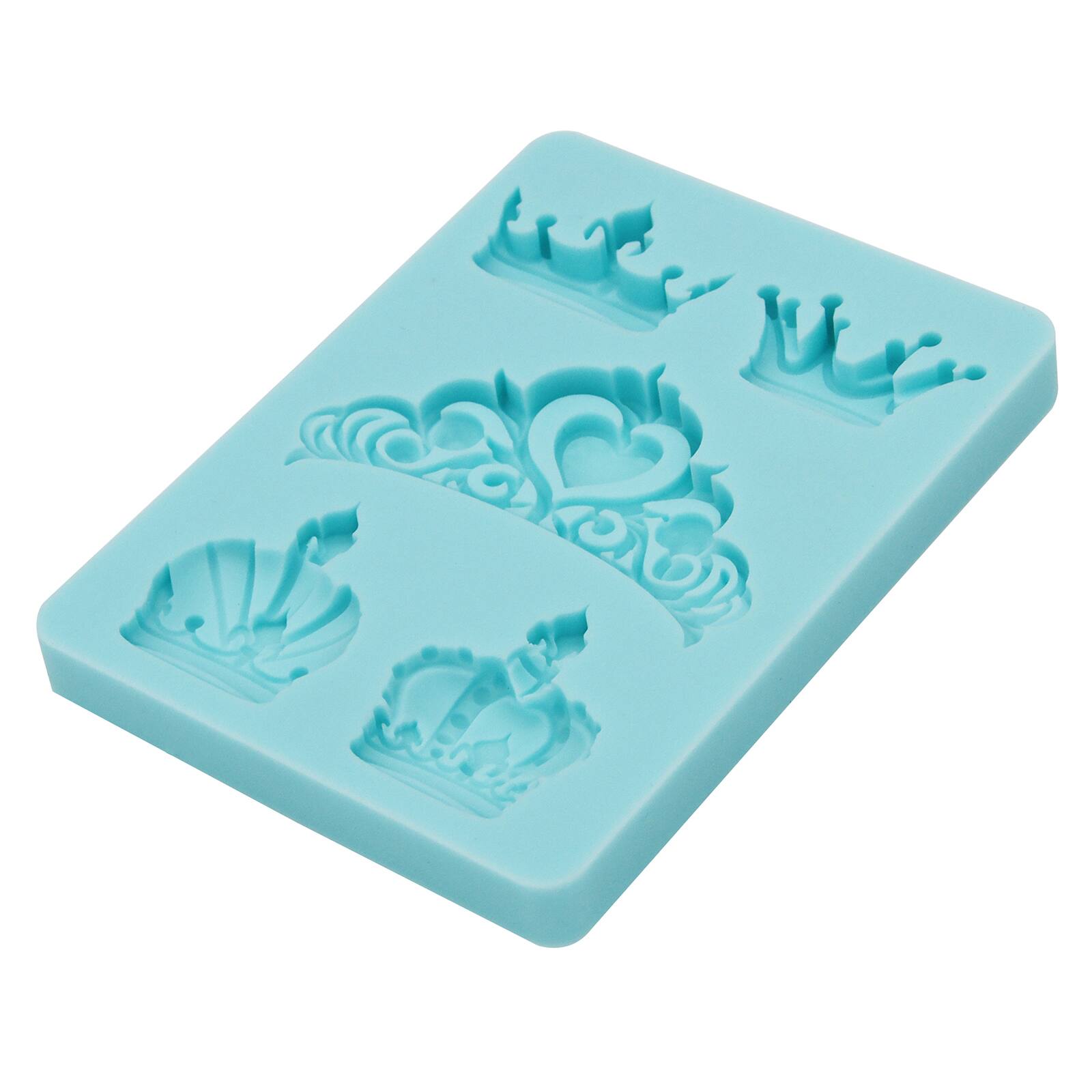 6 Pack: Crowns Silicone Fondant Mold by Celebrate It&#xAE;