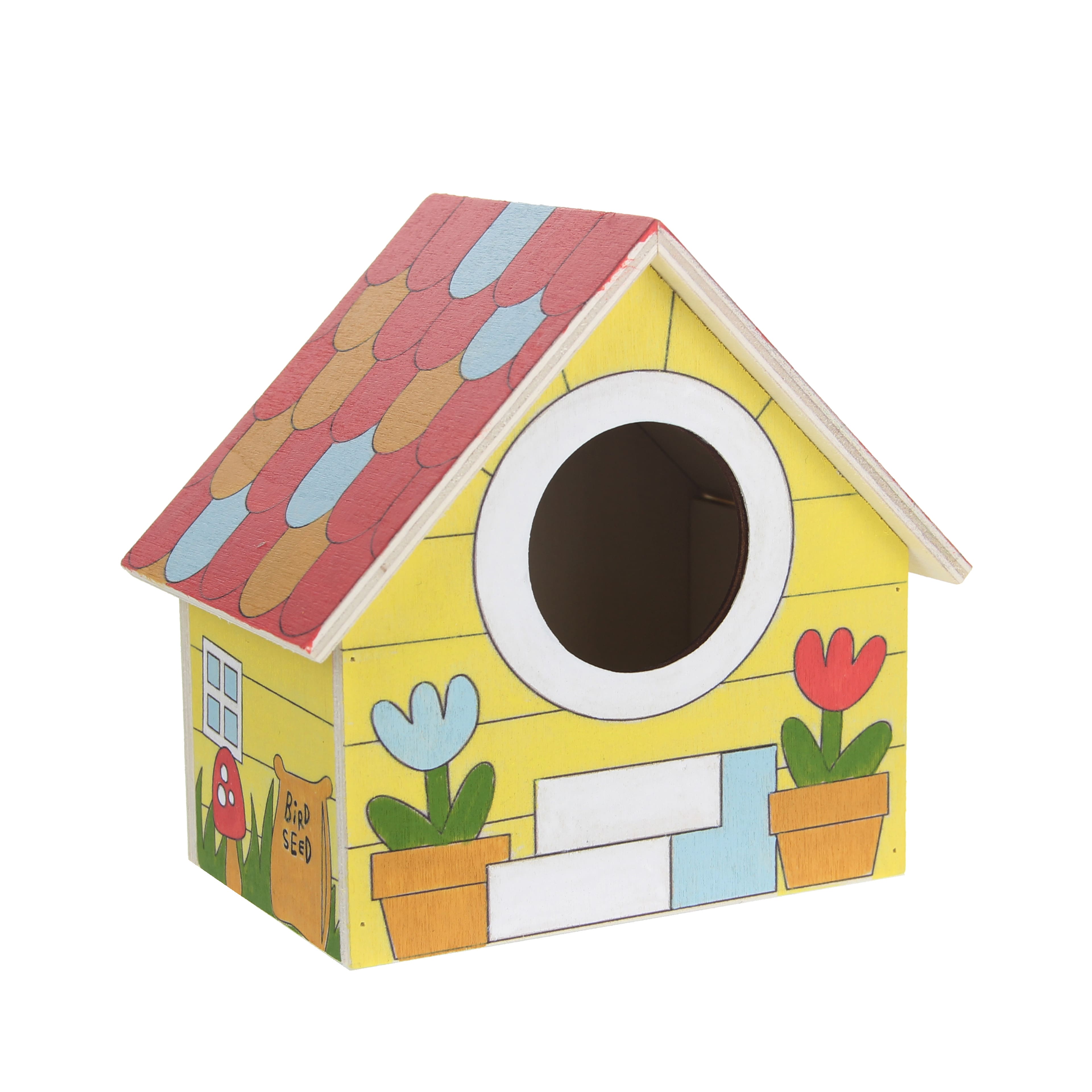Spring Gnome Wood Bird House Kit by Creatology&#x2122;
