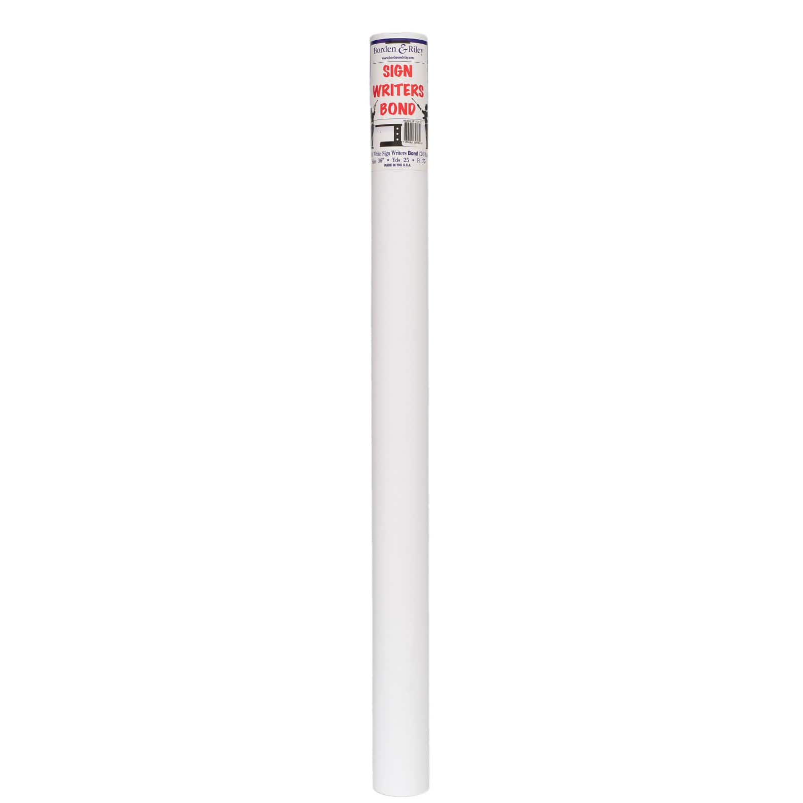 Borden &#x26; Riley&#xAE; No. 30 Sign Writers Poster Bond Roll