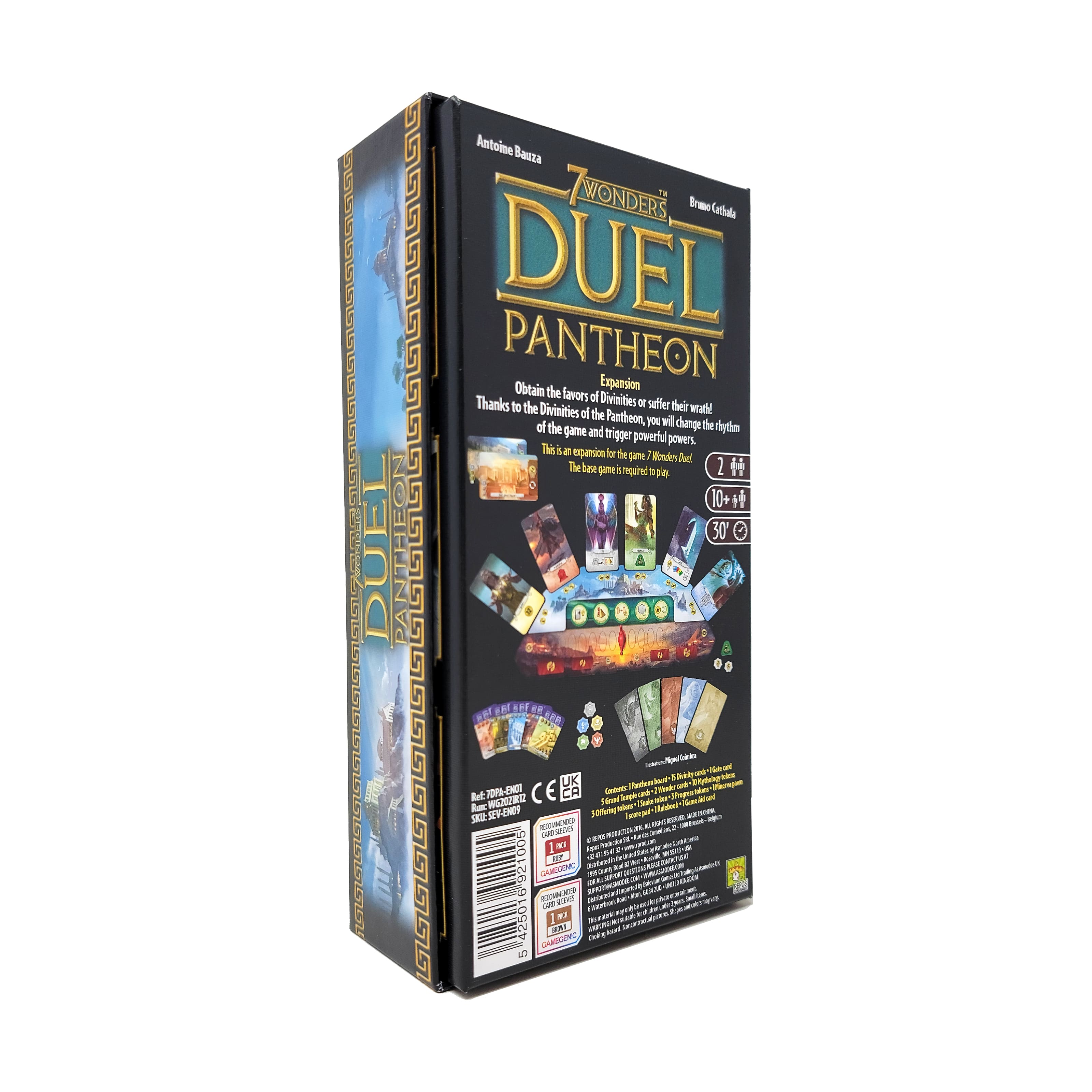 7 Wonders Duel Pantheon Board Game Expansion