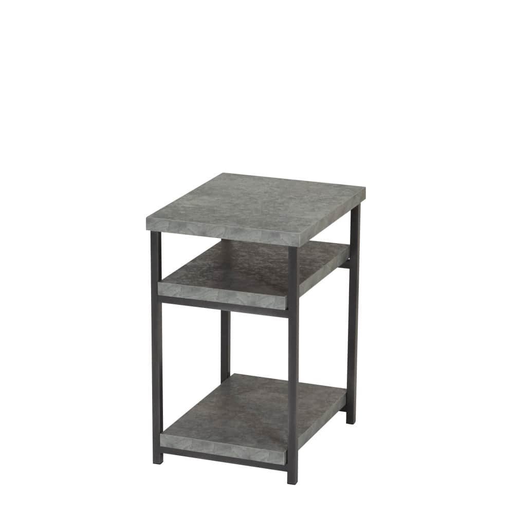 Household Essentials Jamestown 2-Shelf End Table