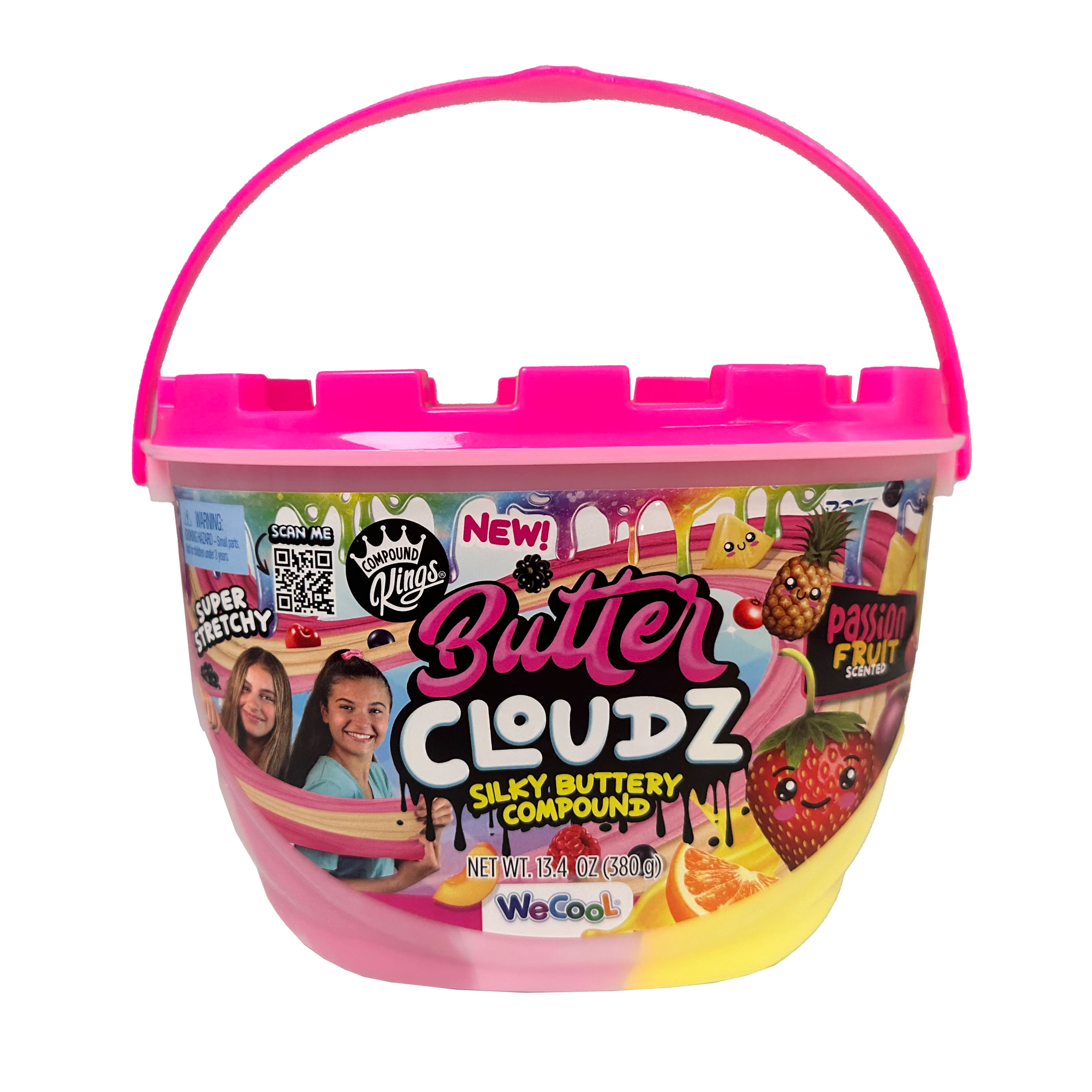 Compound Kings&#xAE; Passion Fruit Butter Cloudz Scented Slime