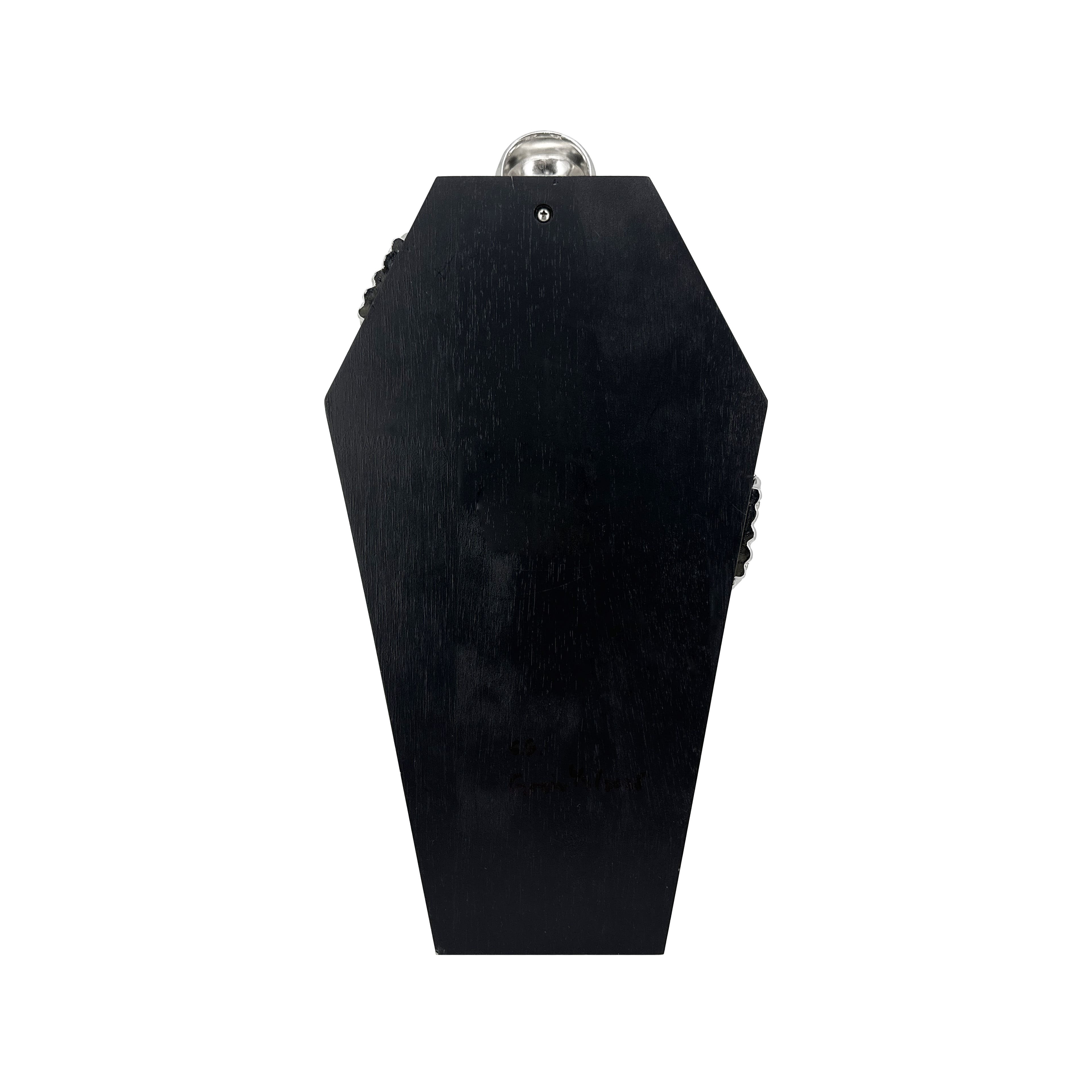 Silver Skeleton Coffin Cheese Board by Makery&#x2122;