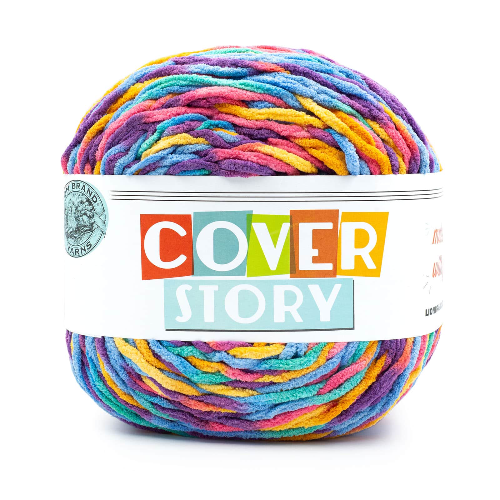 Yarn Canada - New from Lion Brand.Cover Story yarn is now in