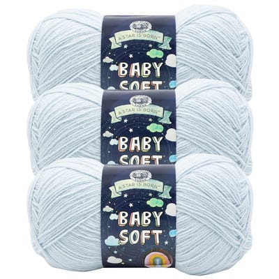 (3 Pack) Lion Brand Yarn 920-133 Babysoft Yarn