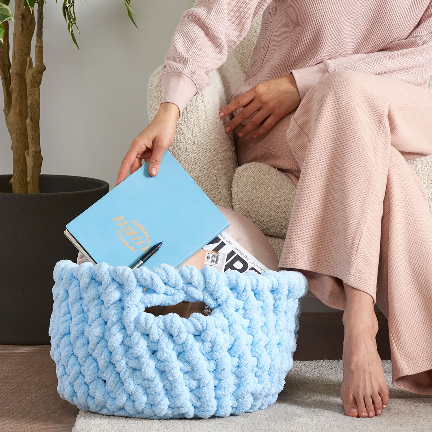 Bernat blanket big basket pattern sale