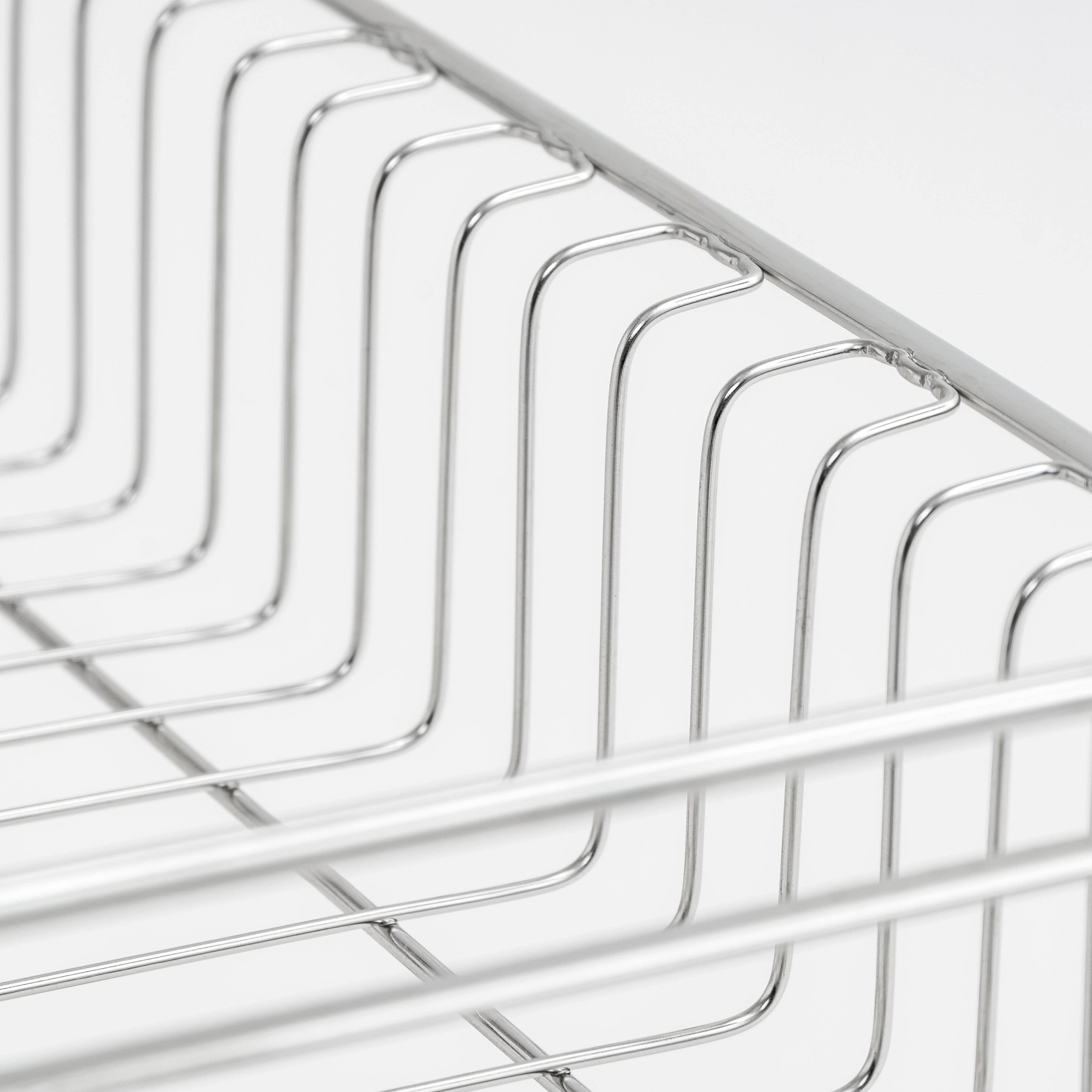 IRIS&#xAE; 15.75&#x22; Stainless Steel 2-Tier Dish Rack