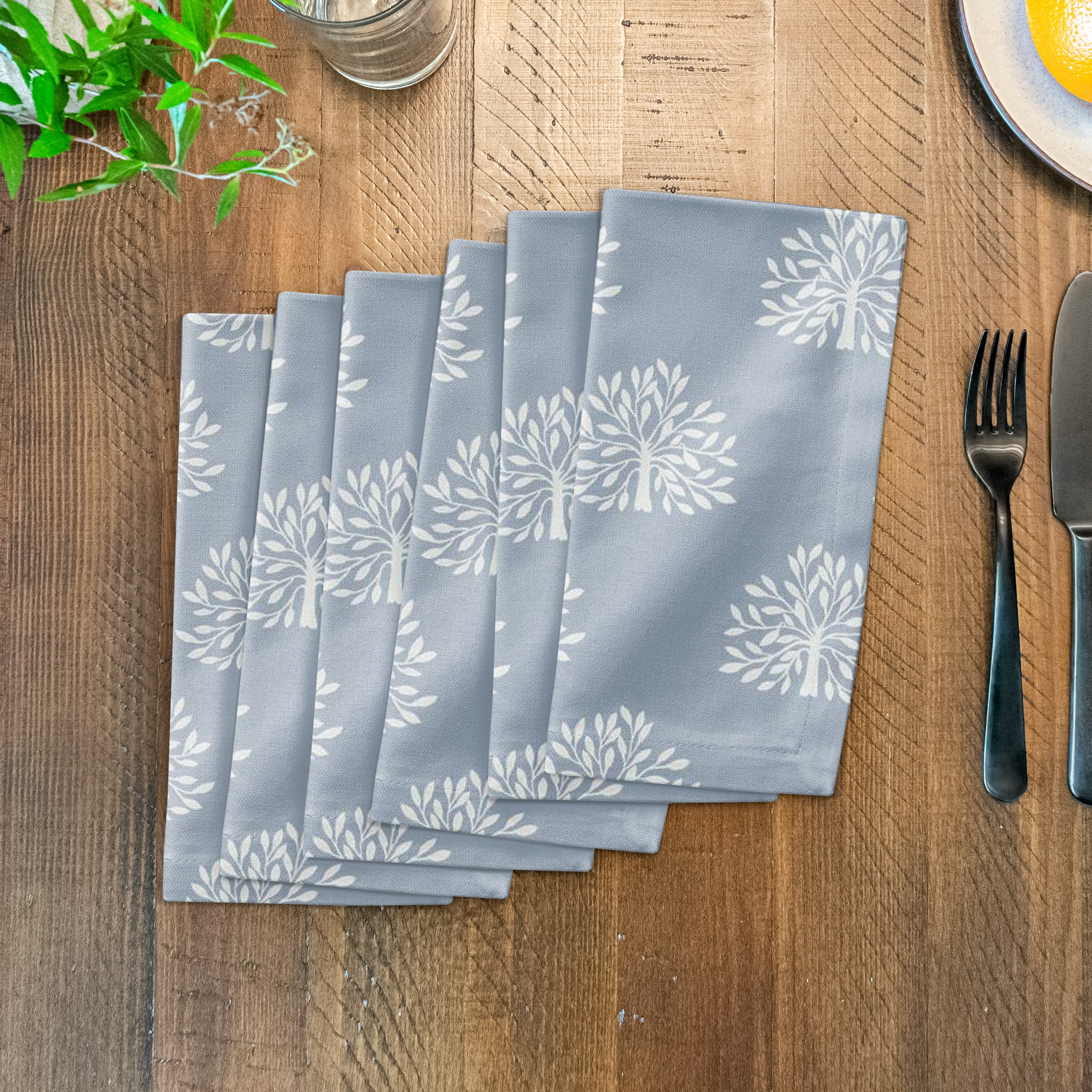 Blooming Bush Cotton Twill Napkin