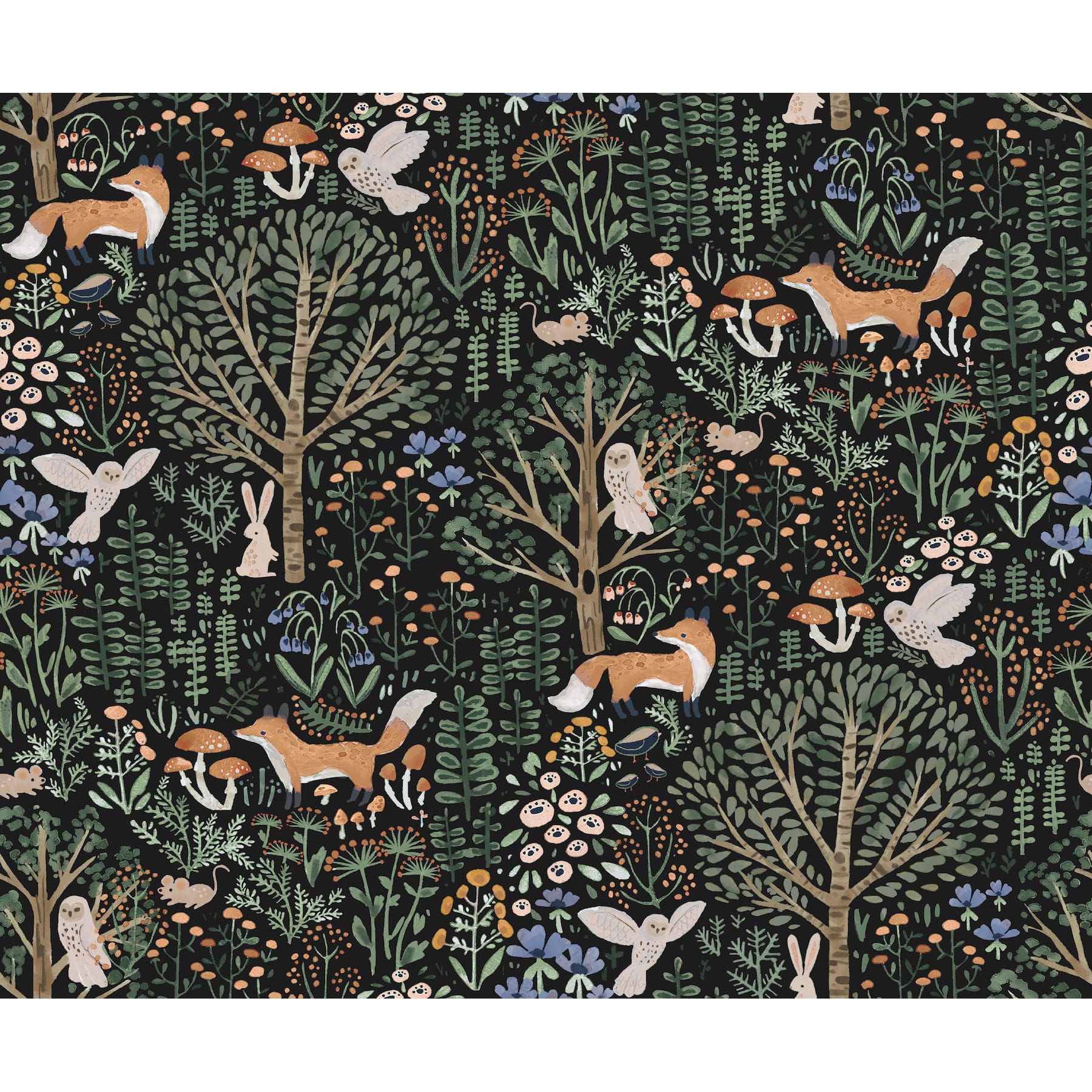 RoomMates Clara Jean Folklore Forest Peel &#x26; Stick Wallpaper