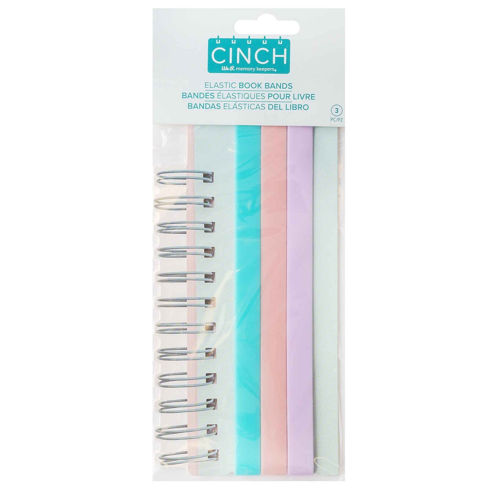 We R Memory Keepers® Cinch Elastic Book Bands, 3ct.