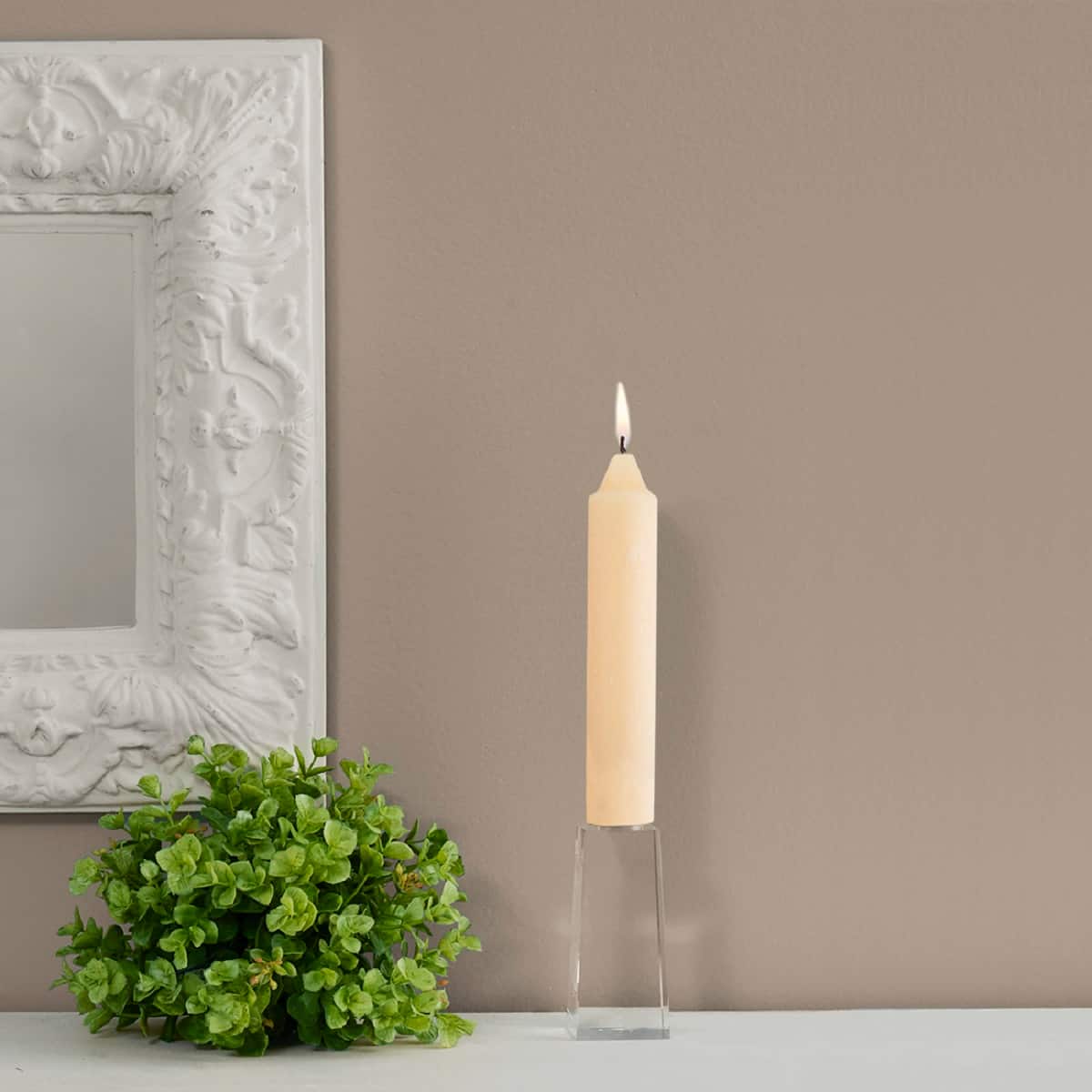 Root Candles 7" Unscented Timberline™ Collenette Taper Candles, 4ct.