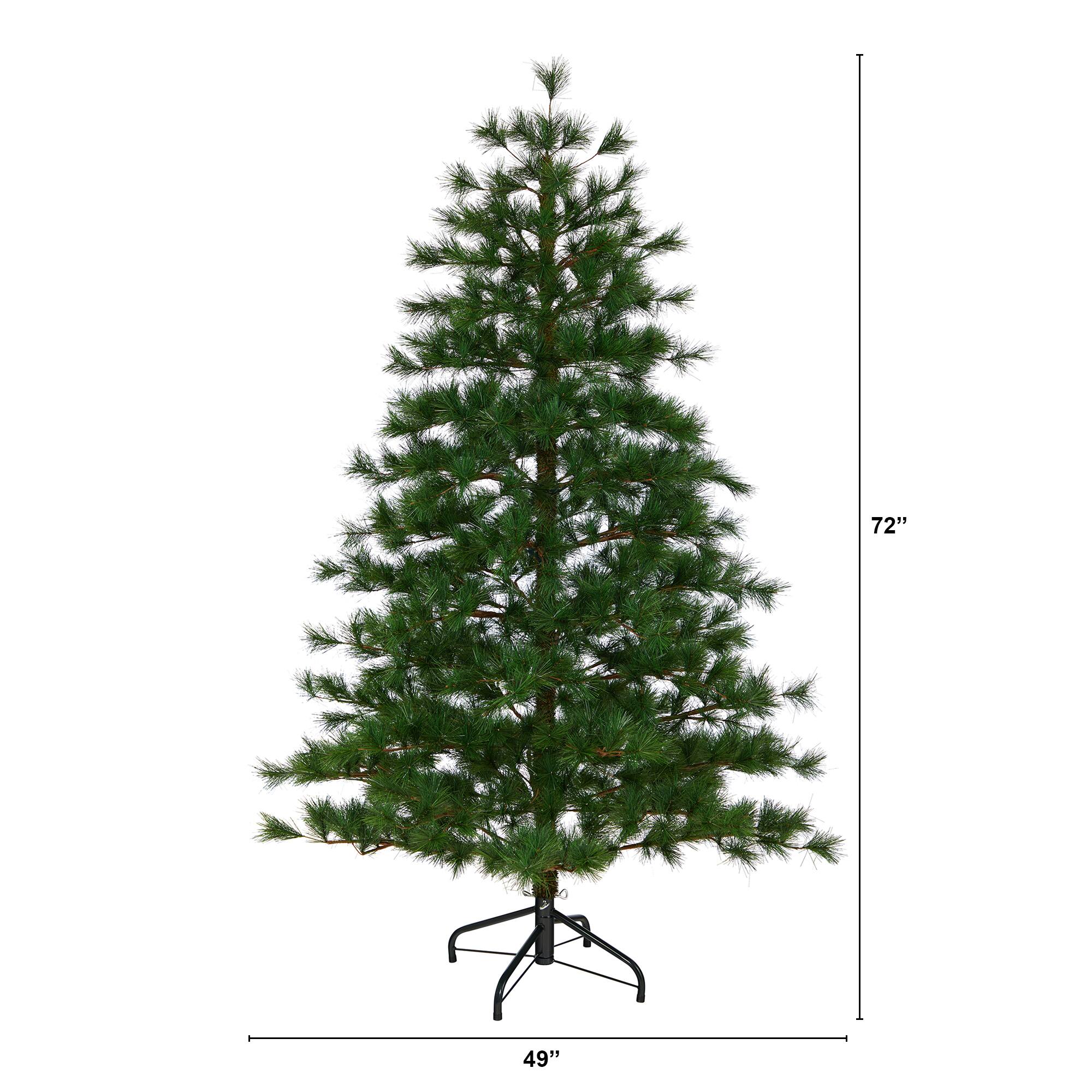 6ft. Unlit Yukon Mixed Pine Artificial Christmas Tree