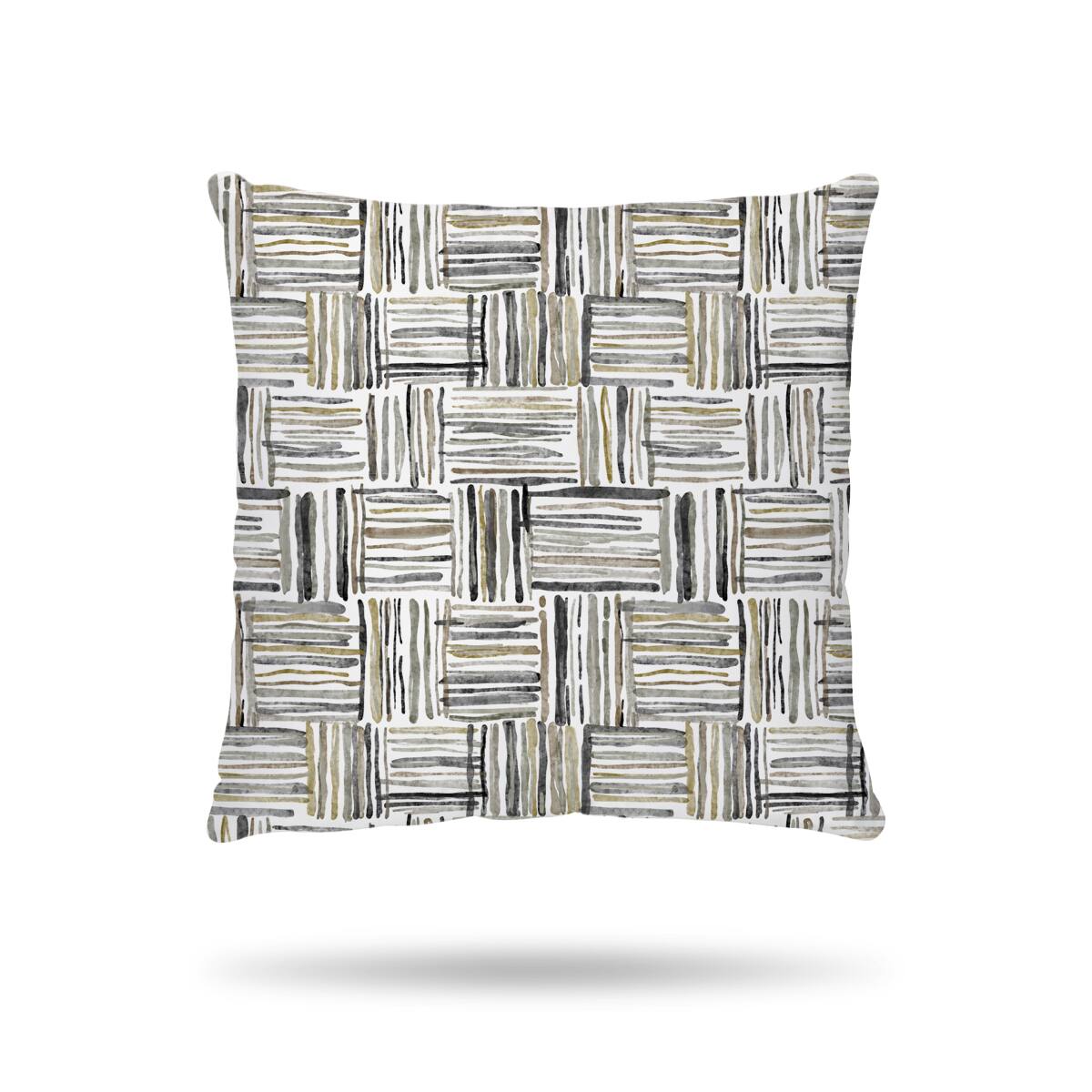 Springs Creative Modern Coastal Riot Raffia Gold Fabric