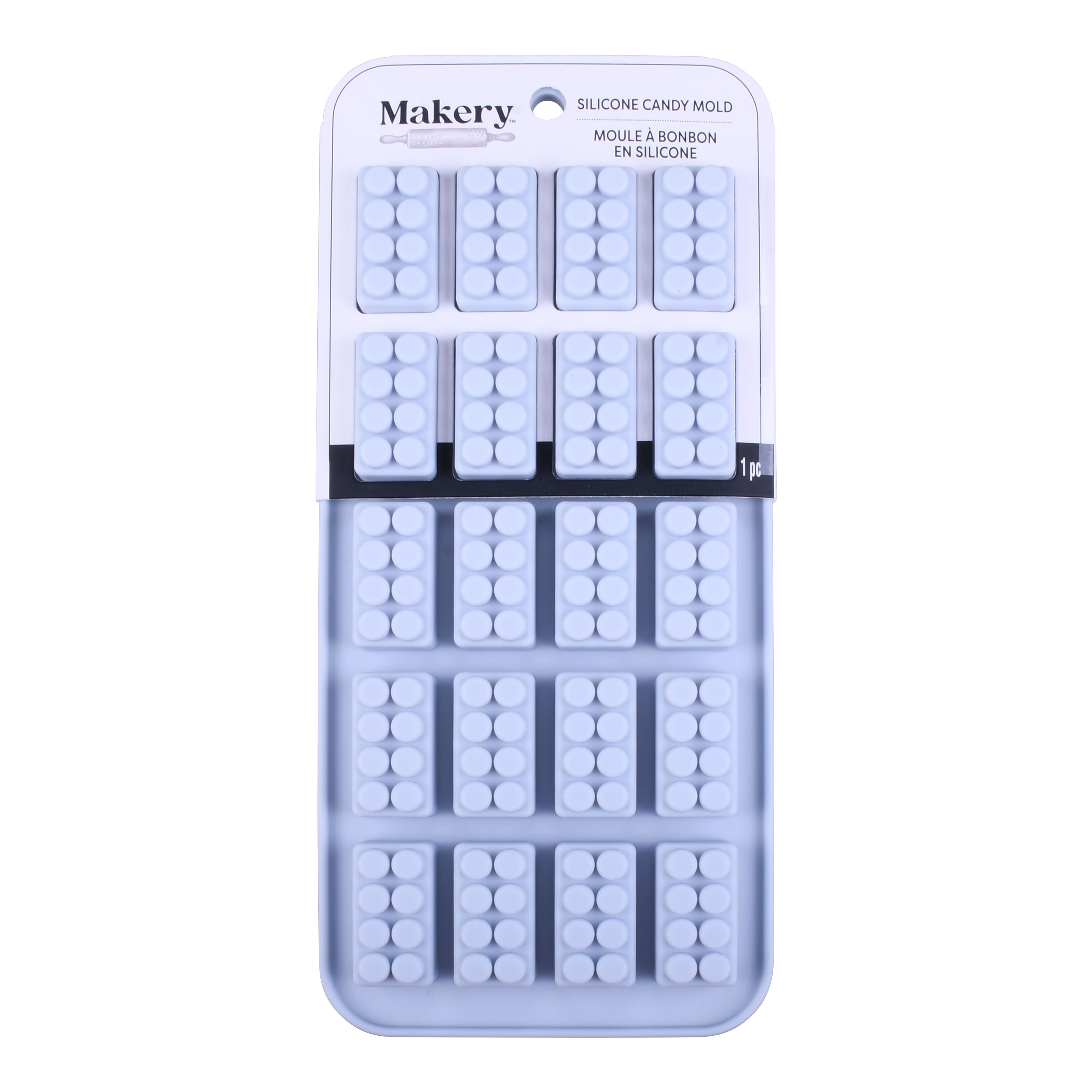 Toy Bricks Silicone Candy Mold by Makery&#x2122;