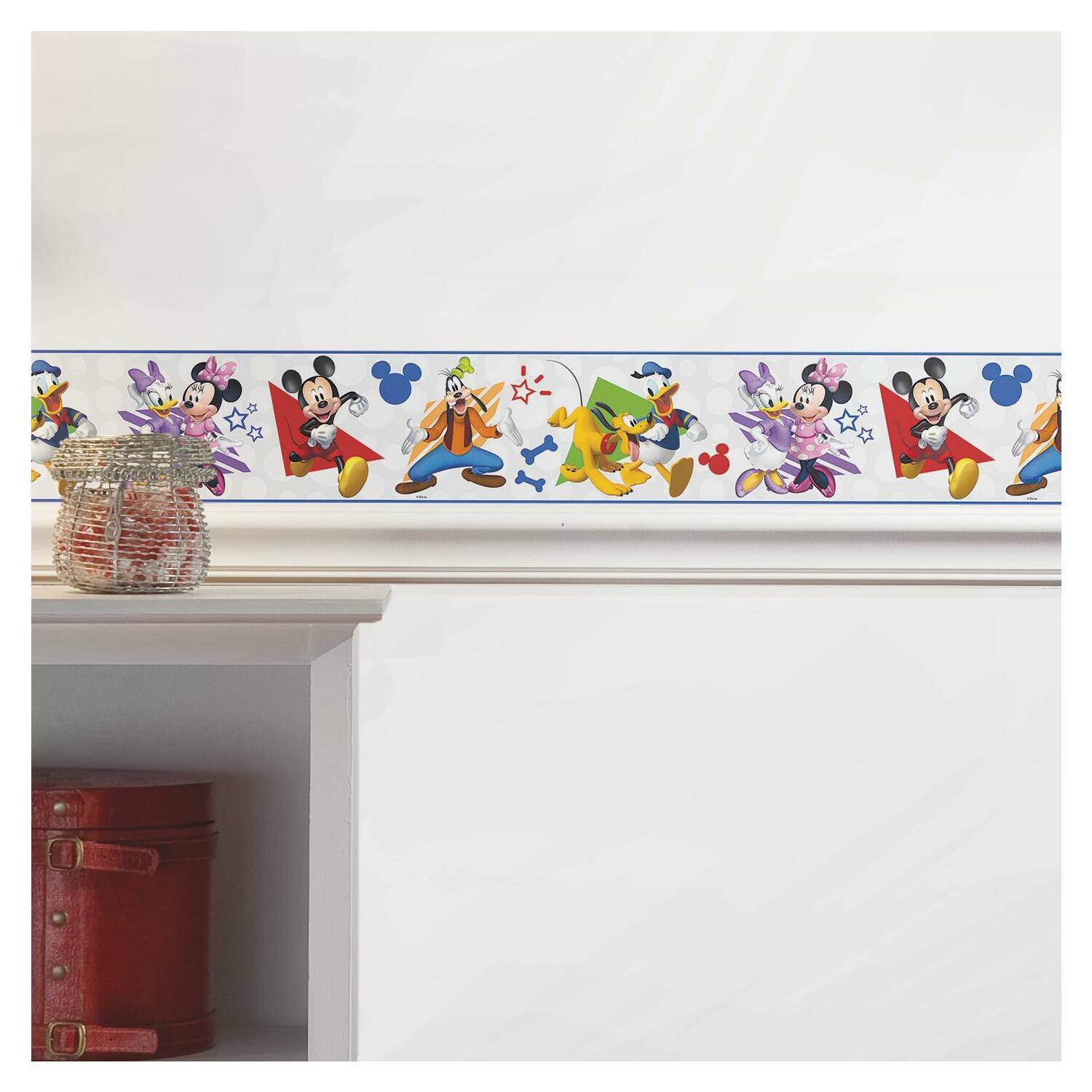 RoomMates Disney Mickey & Friends Peel & Stick Border