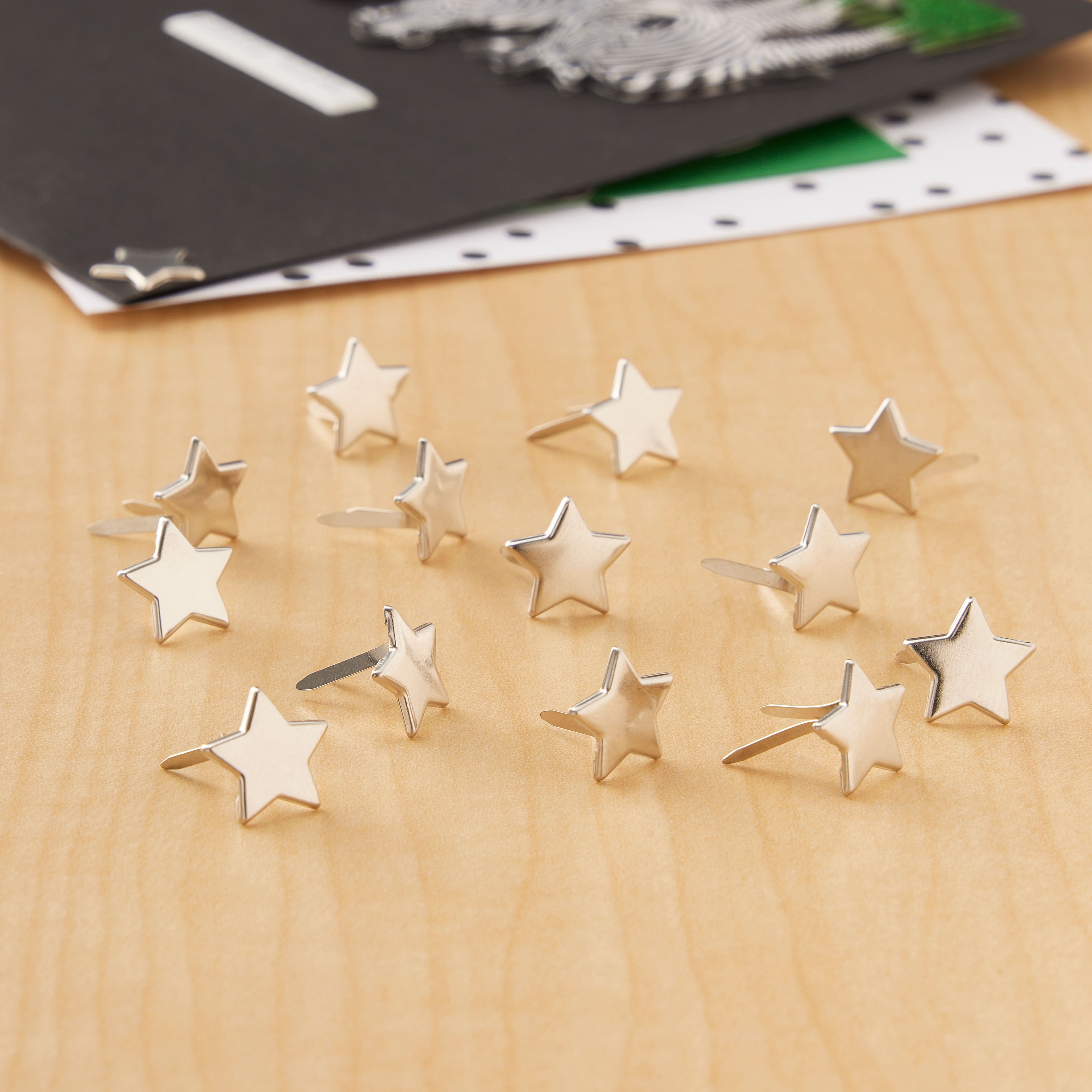 12 Packs: 50 ct. (600 total) Silver Star Brads by Recollections&#x2122;
