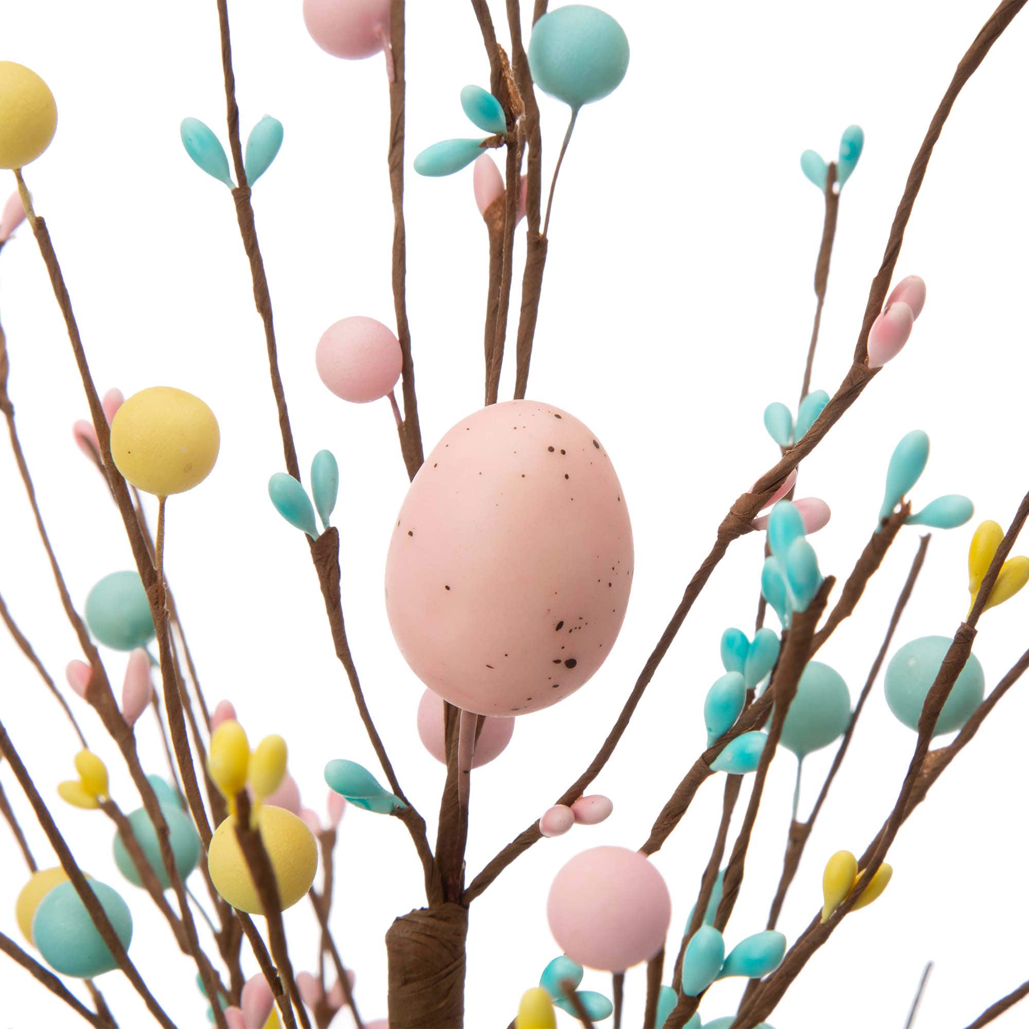 Glitzhome&#xAE; 18&#x22; Easter Eggs Tabletop Tree