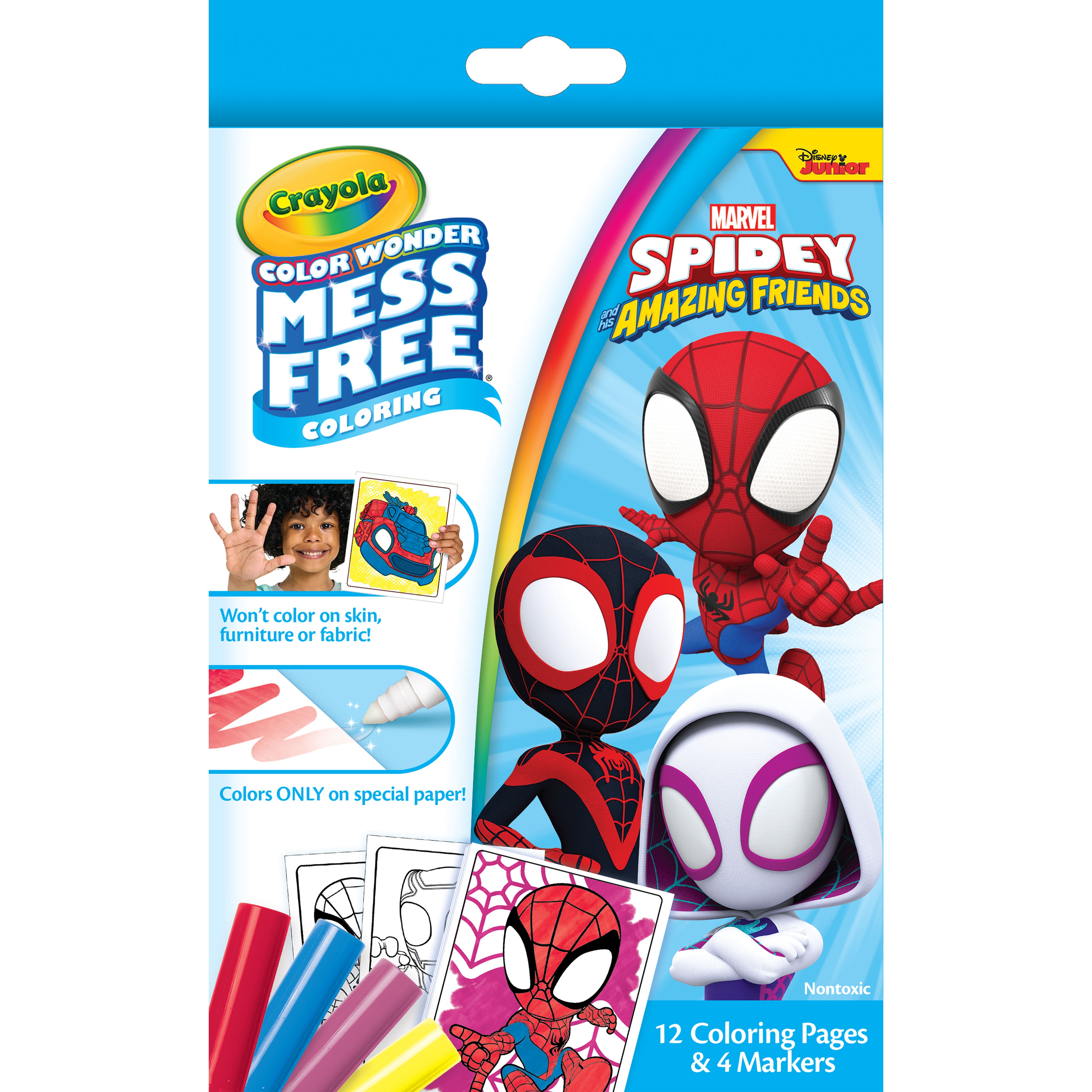 Crayola&#xAE; Color Wonder&#x2122; Spidey &#x26; His Amazing Friends Mini Box Set