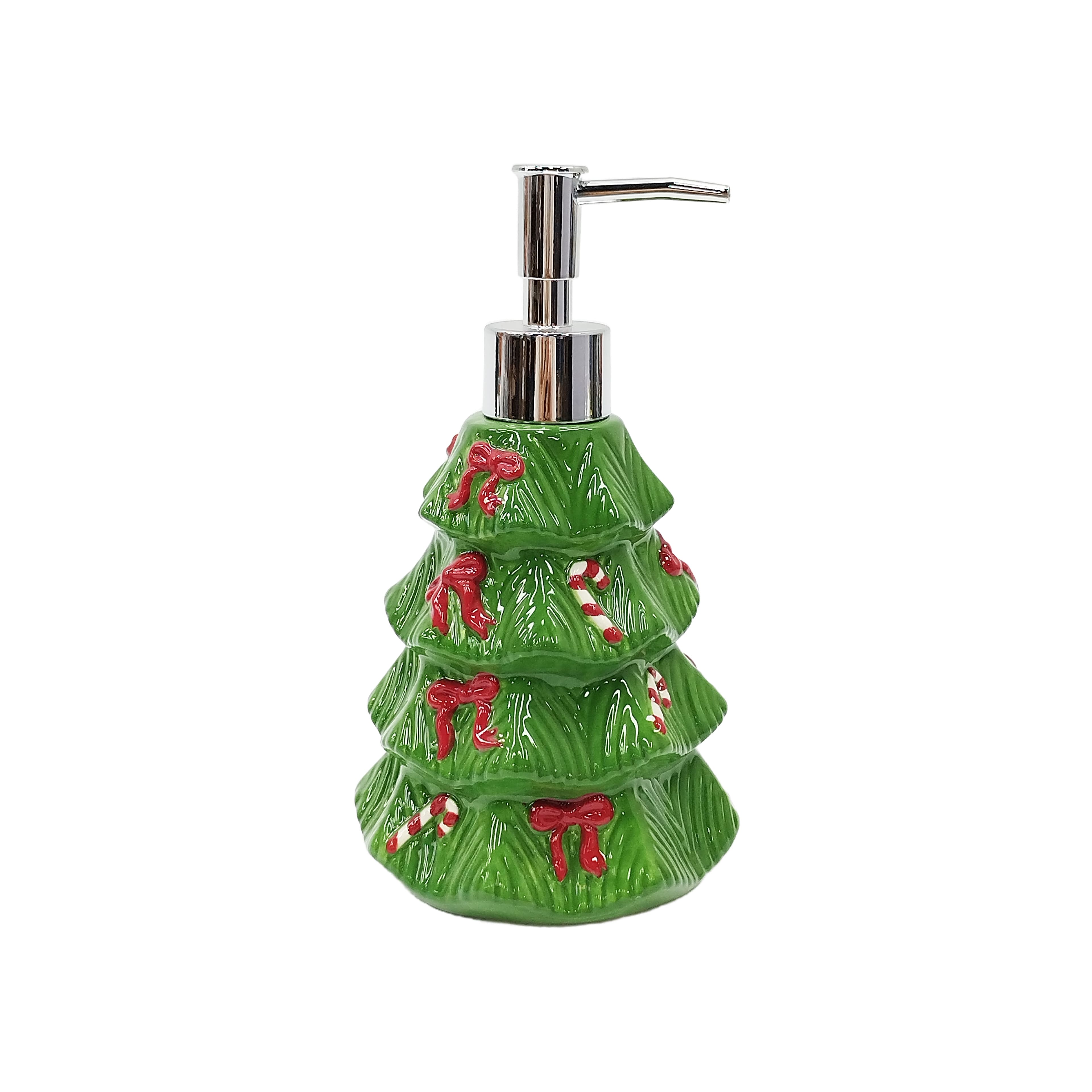 11.5oz. Green Christmas Tree Soap Dispenser by Ashland&#xAE;