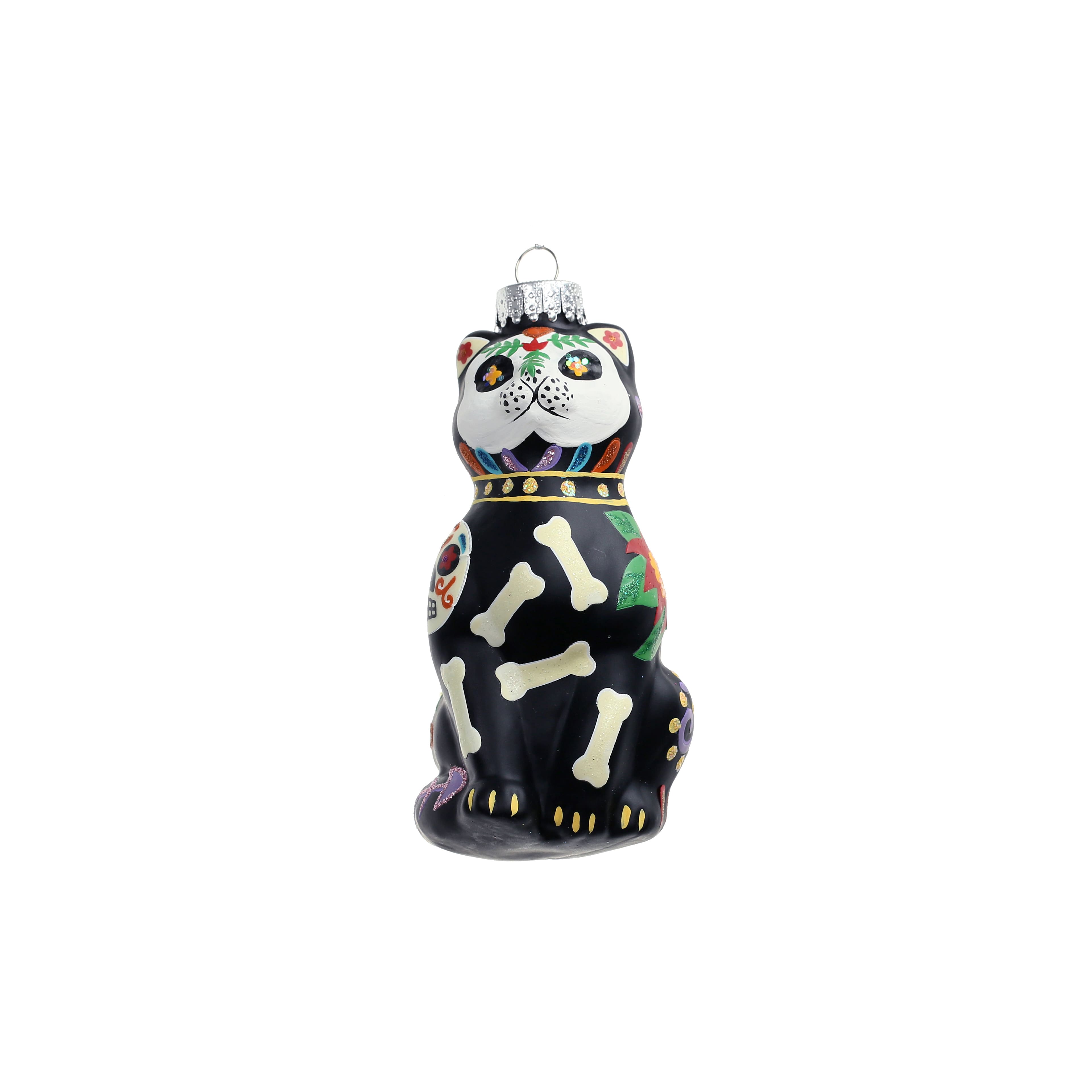 Assorted Day of the Dead Glass Skeleton Animal Ornament, 1pc. by Ashland&#xAE;