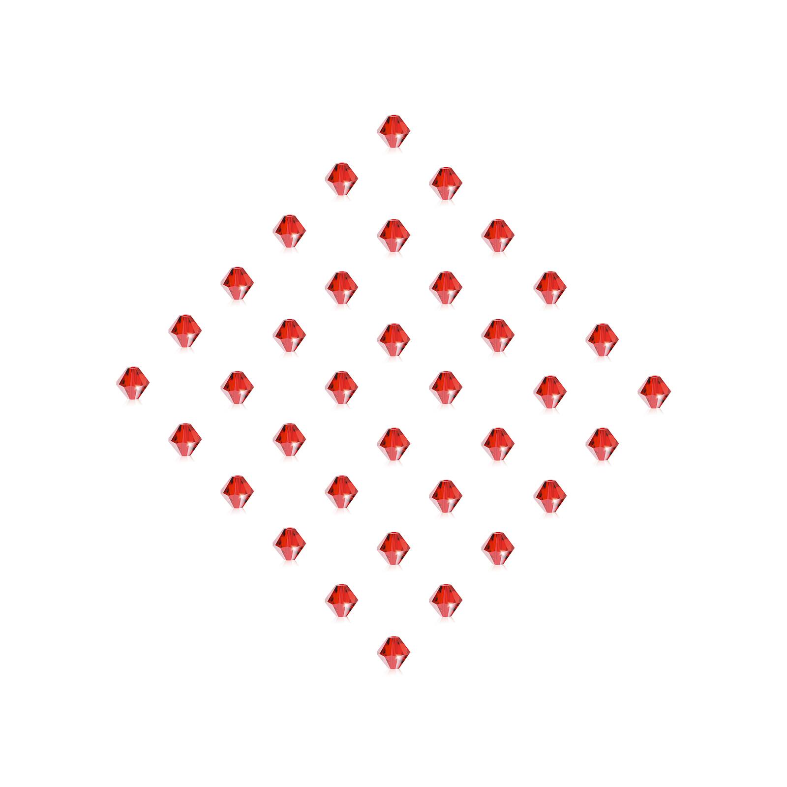 John Bead Preciosa 6mm Czech Crystal Rondelle Beads, 36ct.